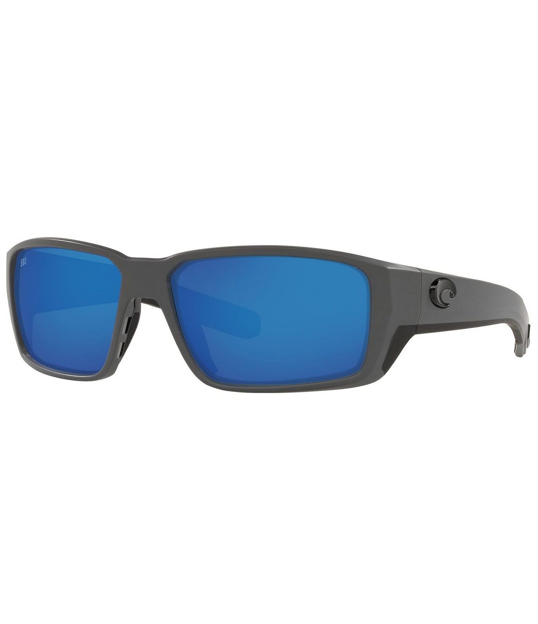 Costa Men's Fantail Pro 580g 60mm Polarized Wrap Sunglasses