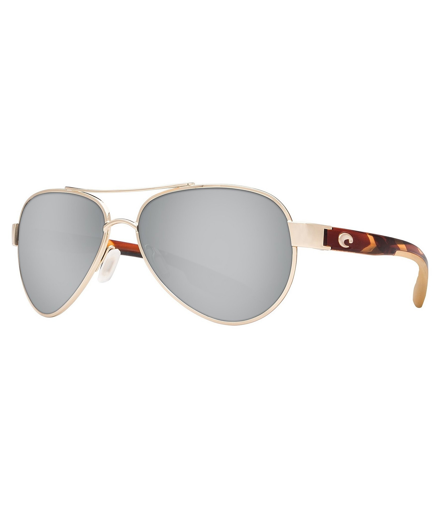 Costa Loreto Double Bridge Polarized UVA/UVB Protection Aviator Sunglasses