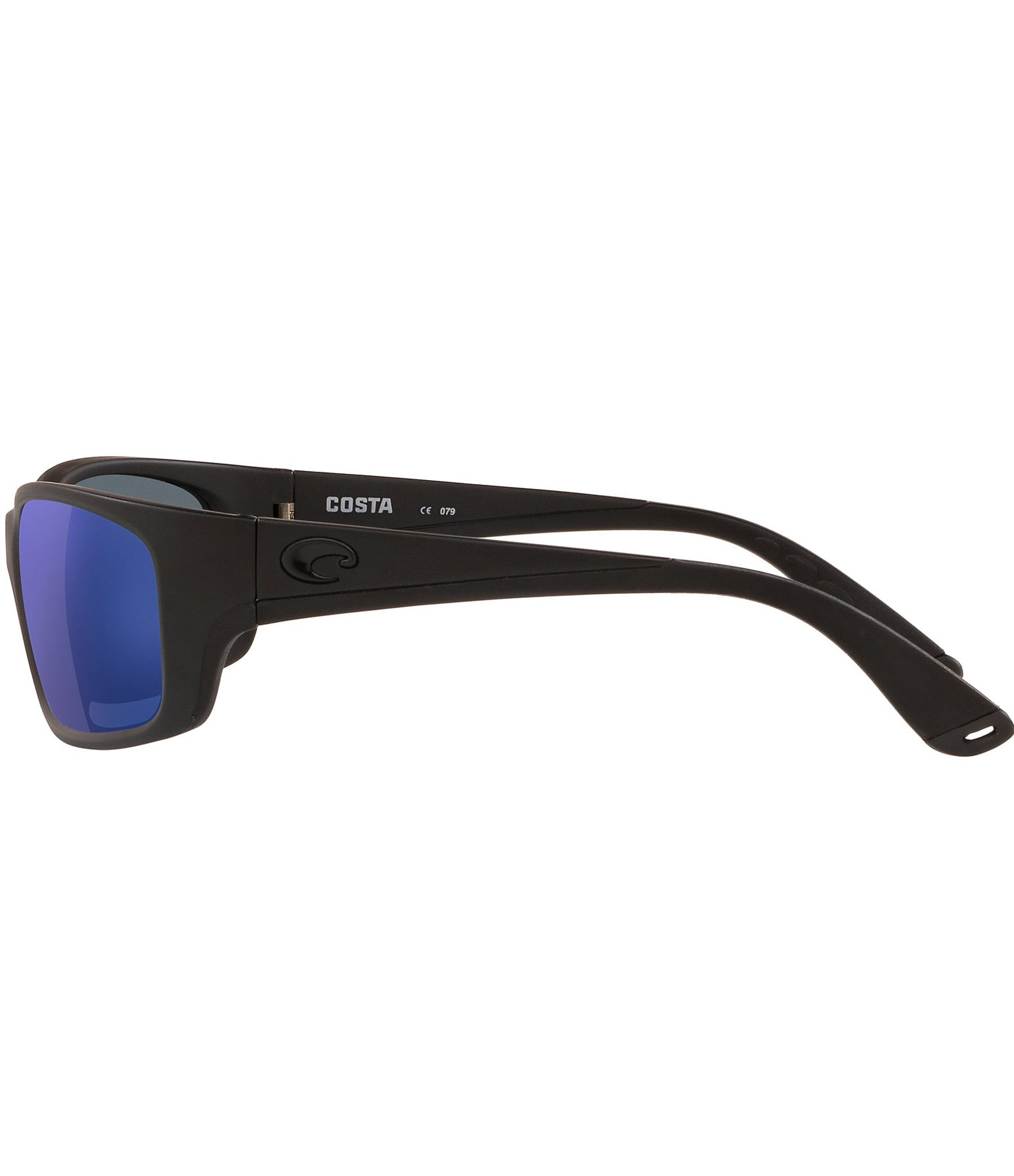 Costa Men's 6S9023 Jose Mirrored 62mm Rectangle Polarized Sunglasses