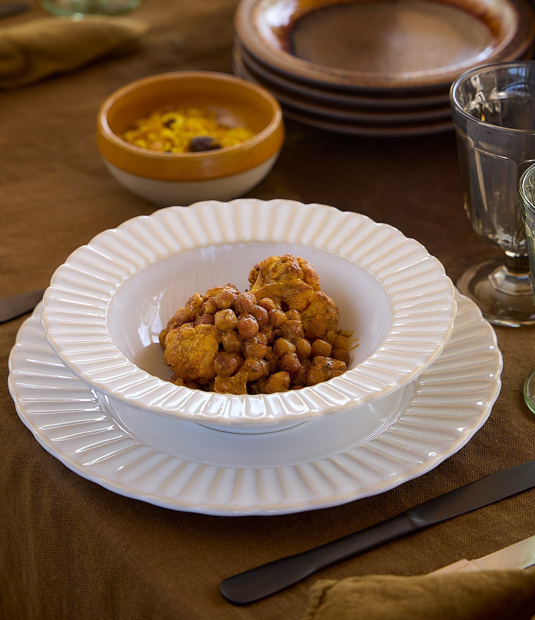 Costa Nova Cristal Collection Soup/Pasta Plate, Set of 6