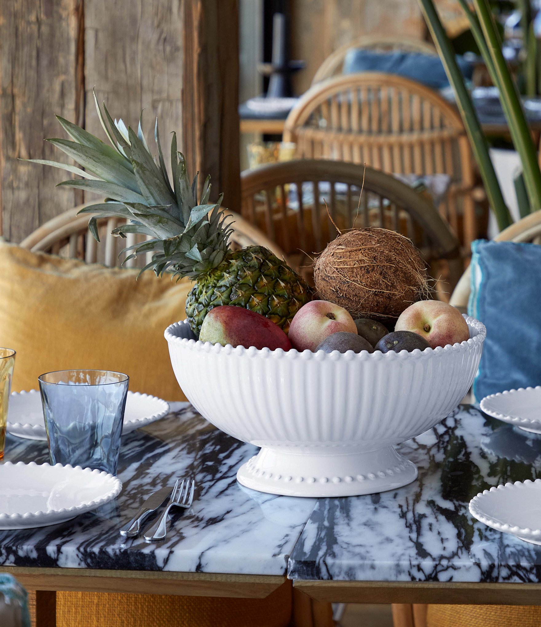 Costa Nova Pearl Collection Centerpiece