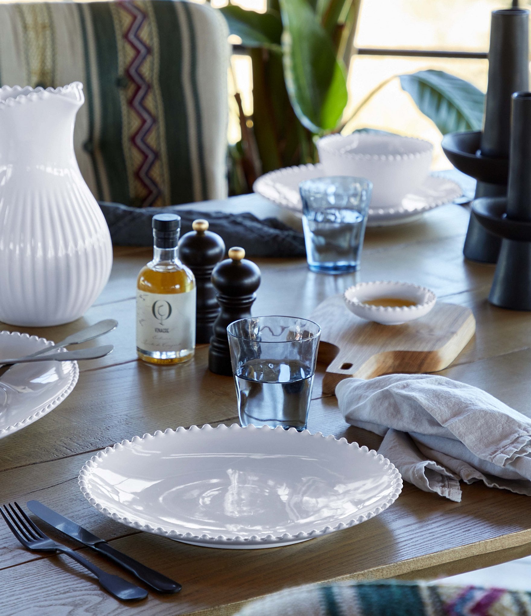 Costa Nova Pearl Collection Salad Plates, Set of 6