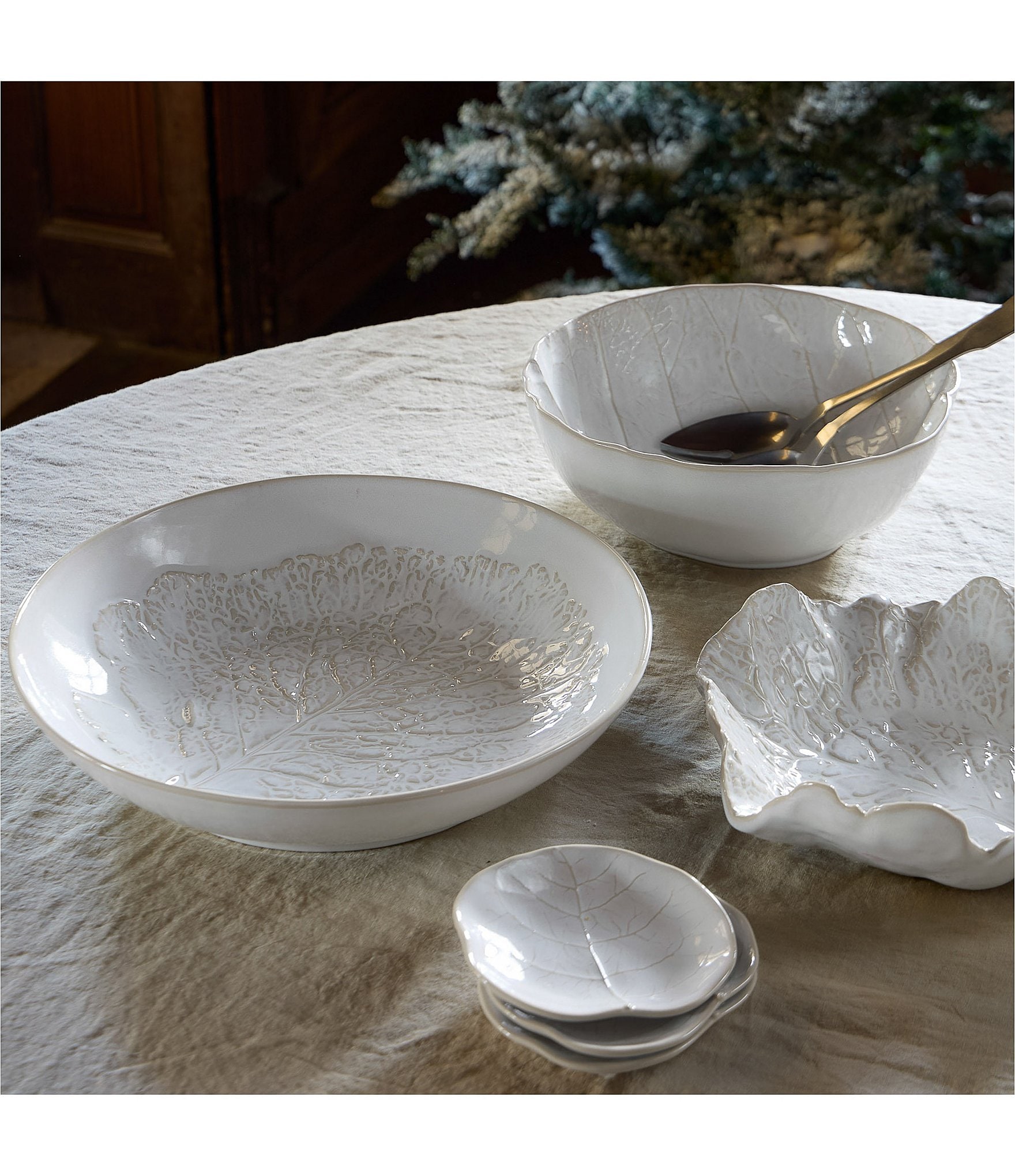 Costa Nova Silvina Collection Low Pasta/Serving Bowl