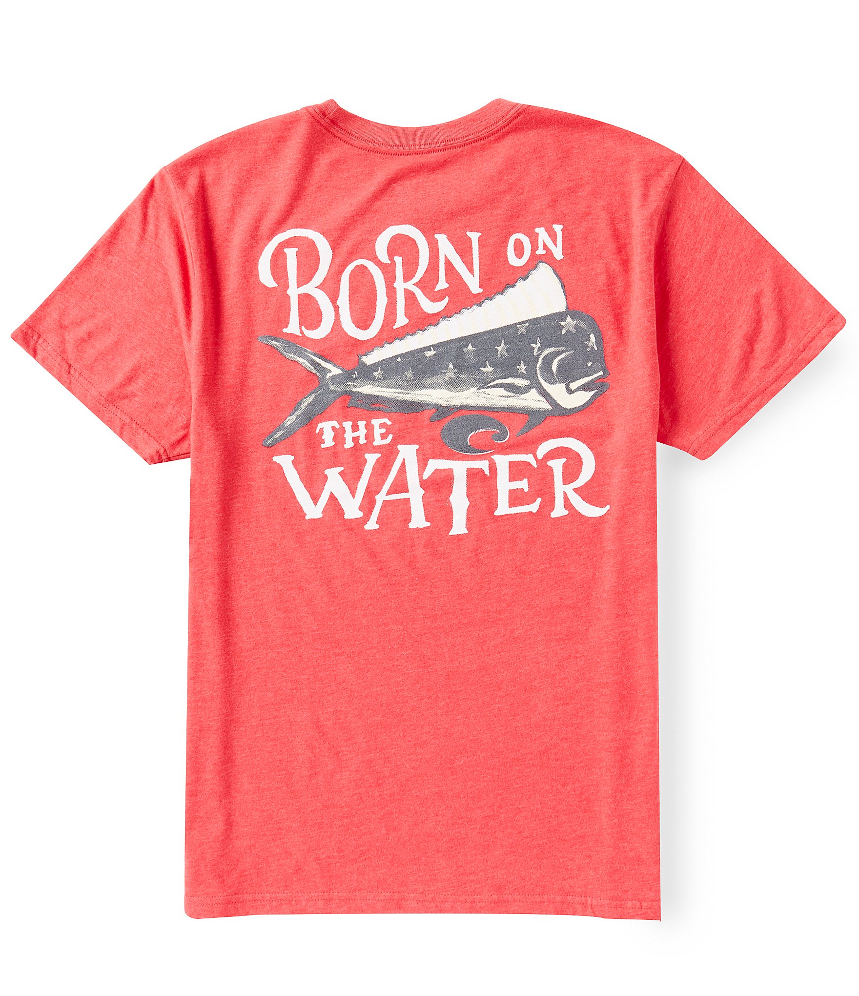 Costa Short Sleeve Freedom Mahi Americana Heathered Graphic T-Shirt