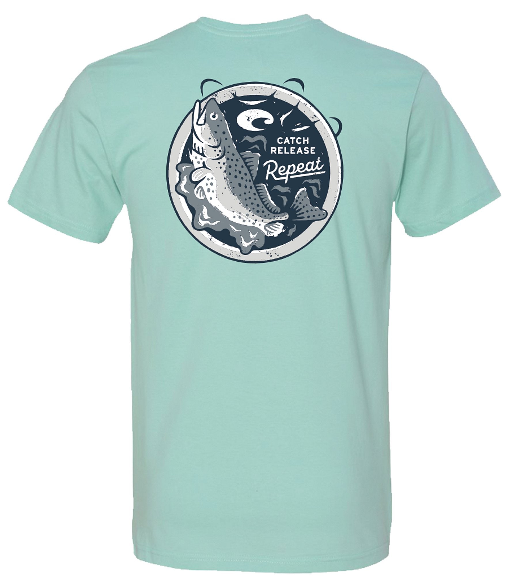 Costa Short Sleeve Trout Graphic T-Shirt