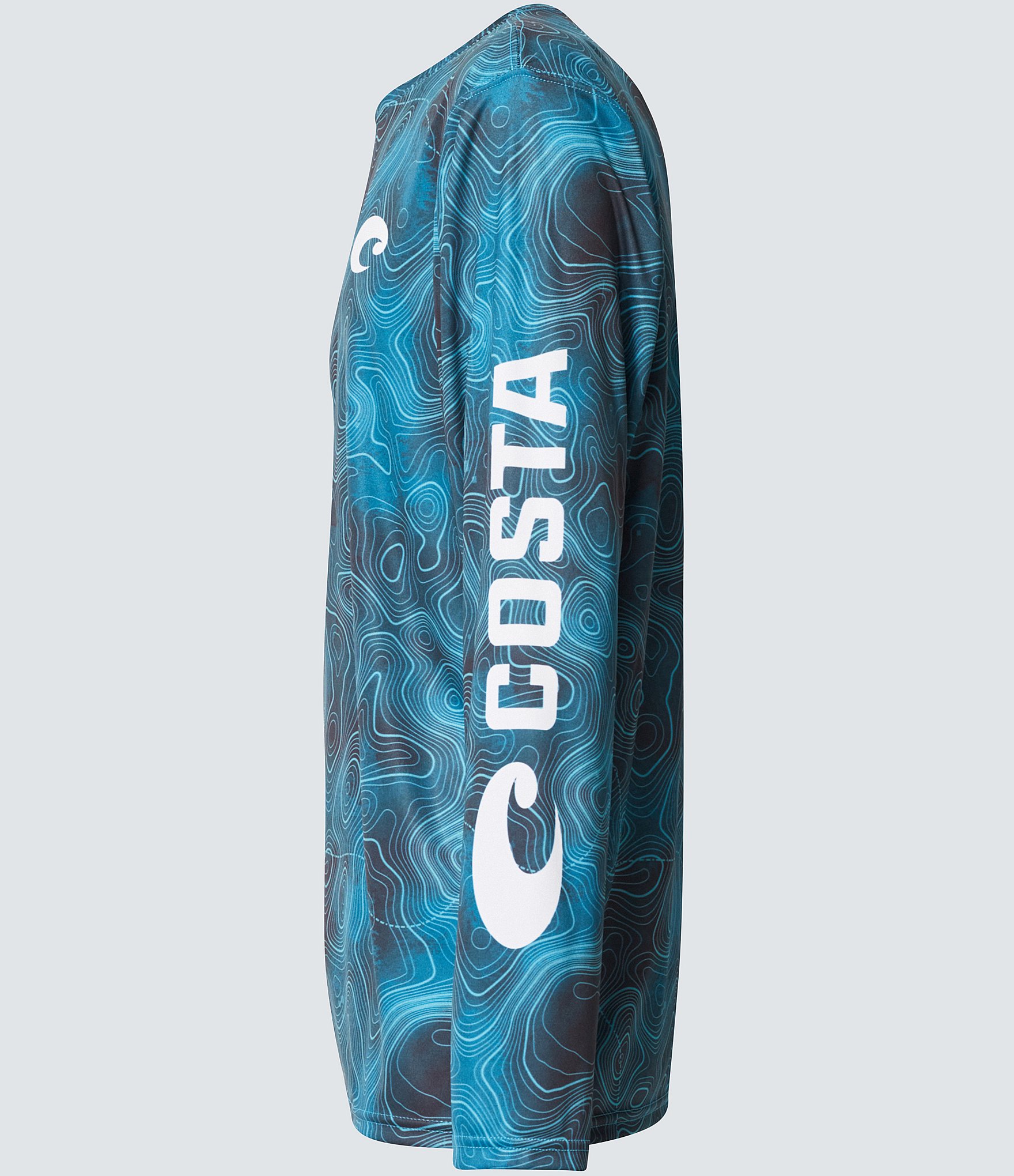 Costa Tech Topographic Long-Sleeve T-Shirt