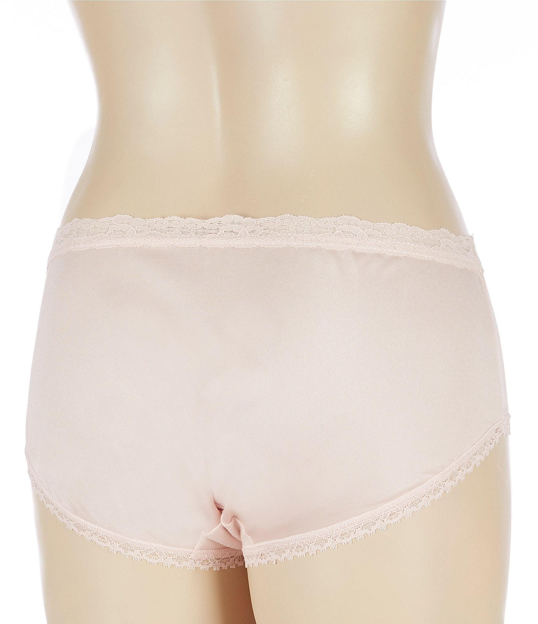 Cotillion Nylon Lace-Trim Hipster Panty