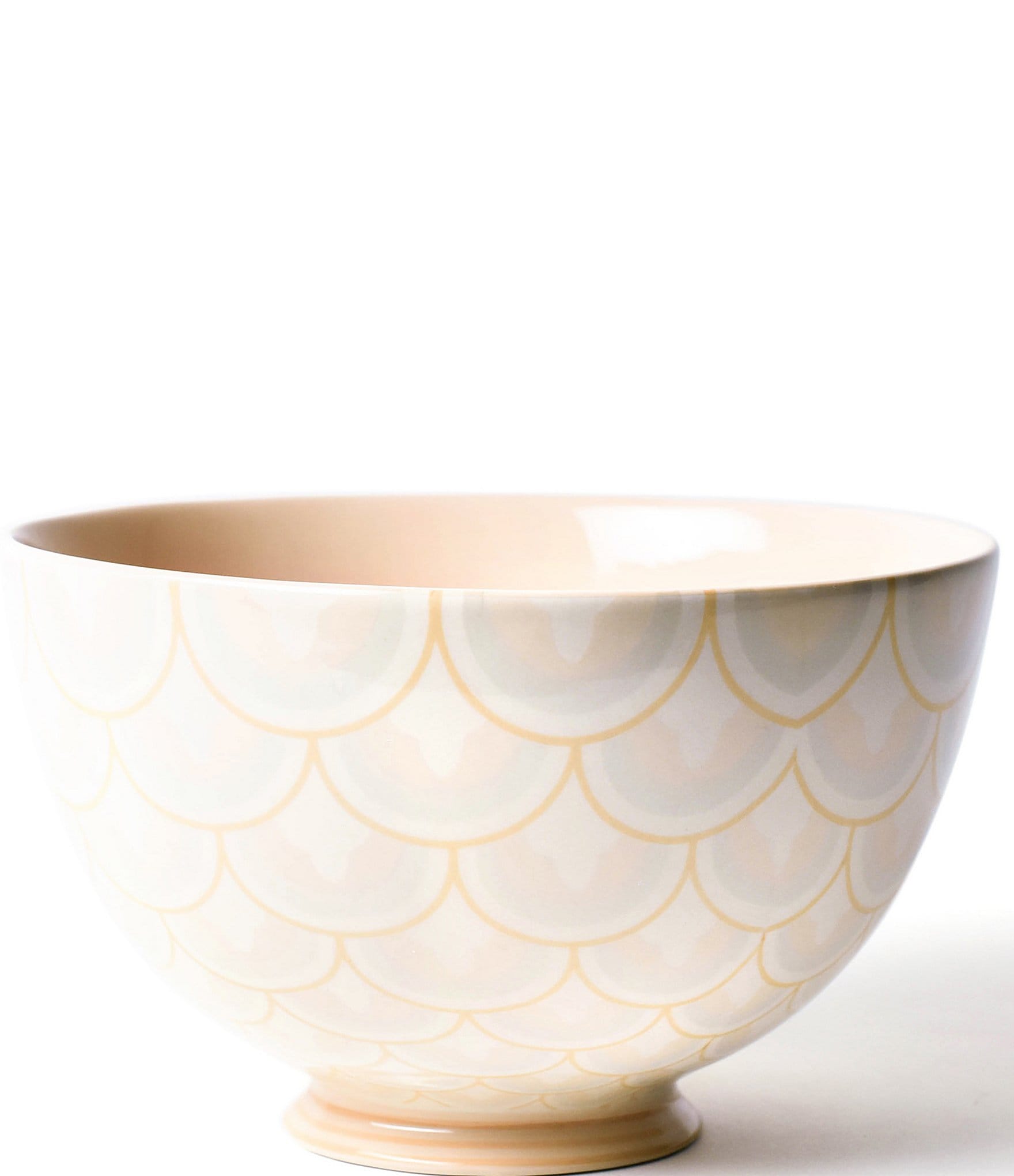 Coton Colors Blush Layered Arabesque 9#double; Footed Bowl