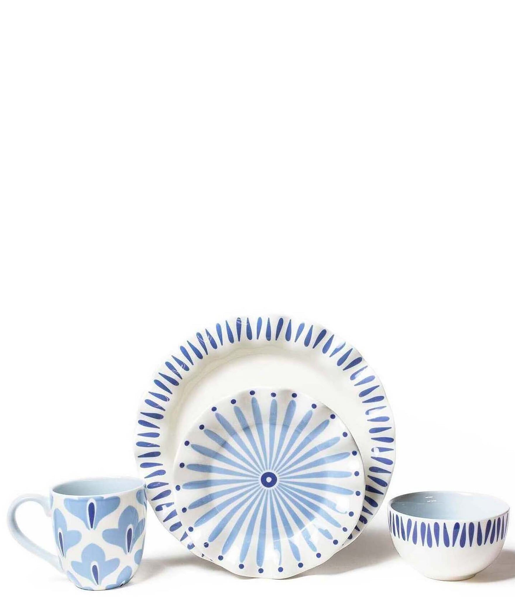 Coton Colors Iris Blue Collection Wedgwood 4-Piece Place Setting