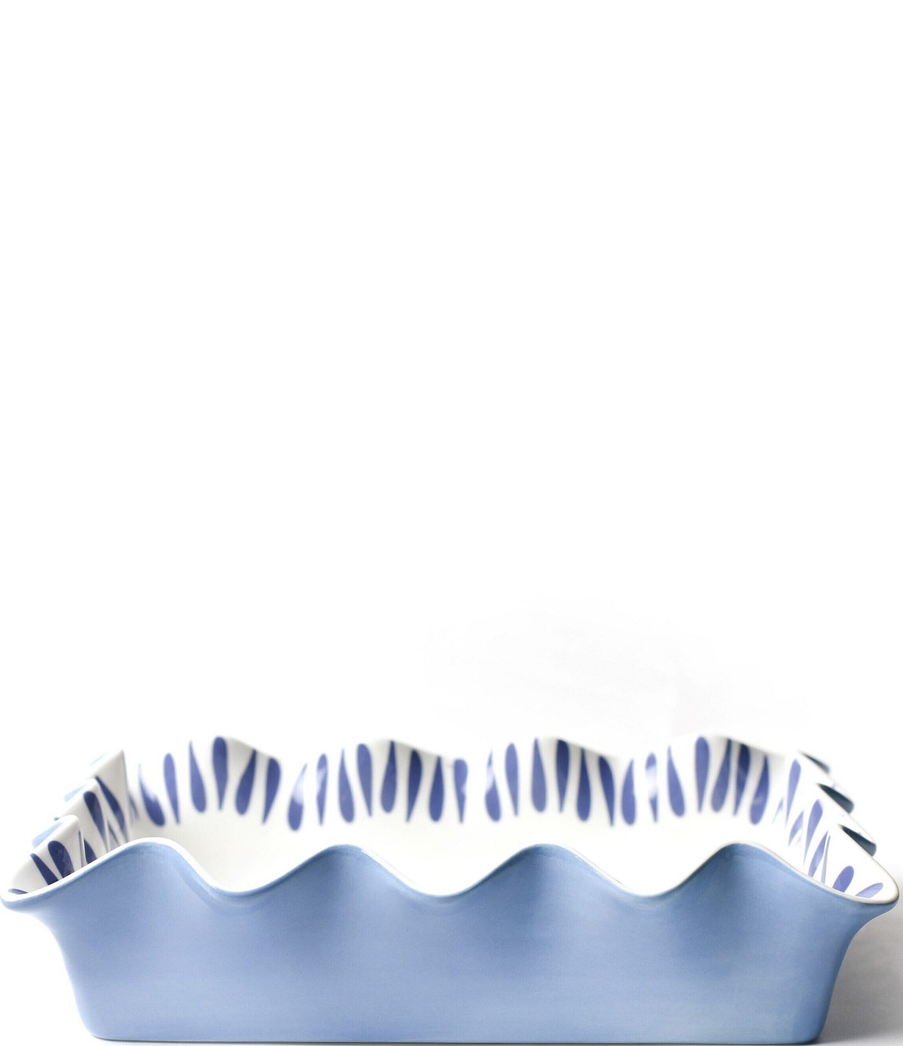 Coton Colors Iris Blue Drop Casserole Dish, 13-inch | Dillard's
