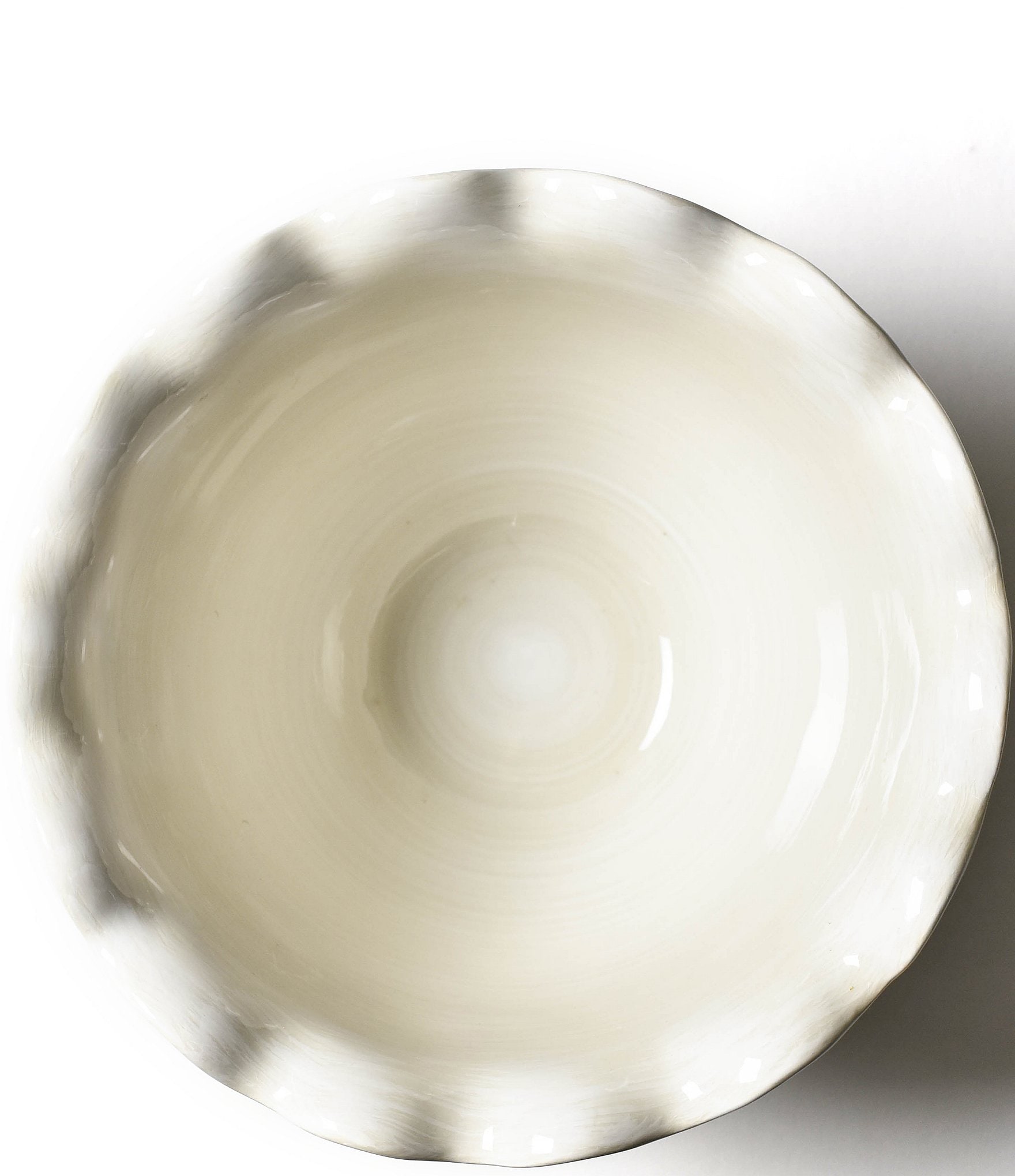 Coton Colors Signature White 9#double; Ruffle Bowl