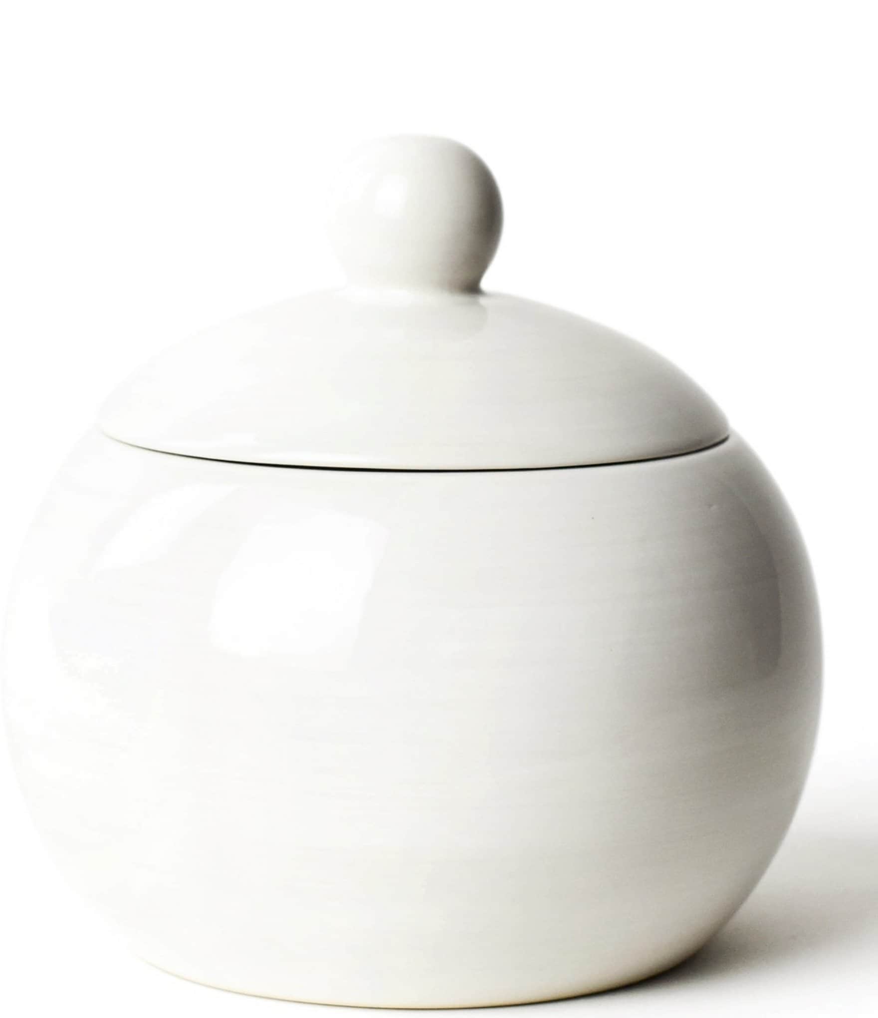 Coton Colors Signature White Lollipop Jar