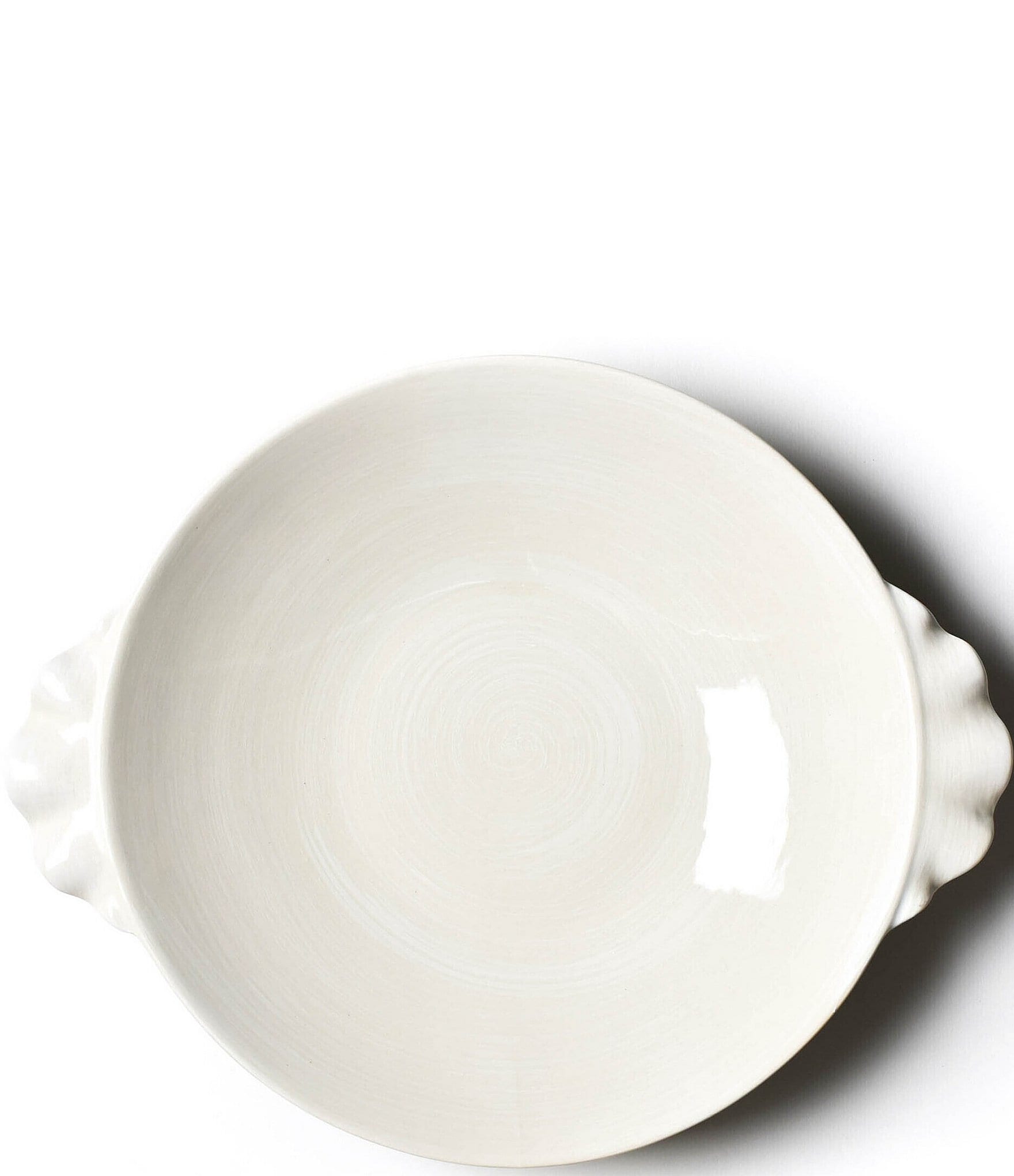 Coton Colors Signature White Ruffle 11#double; Pasta Bowl