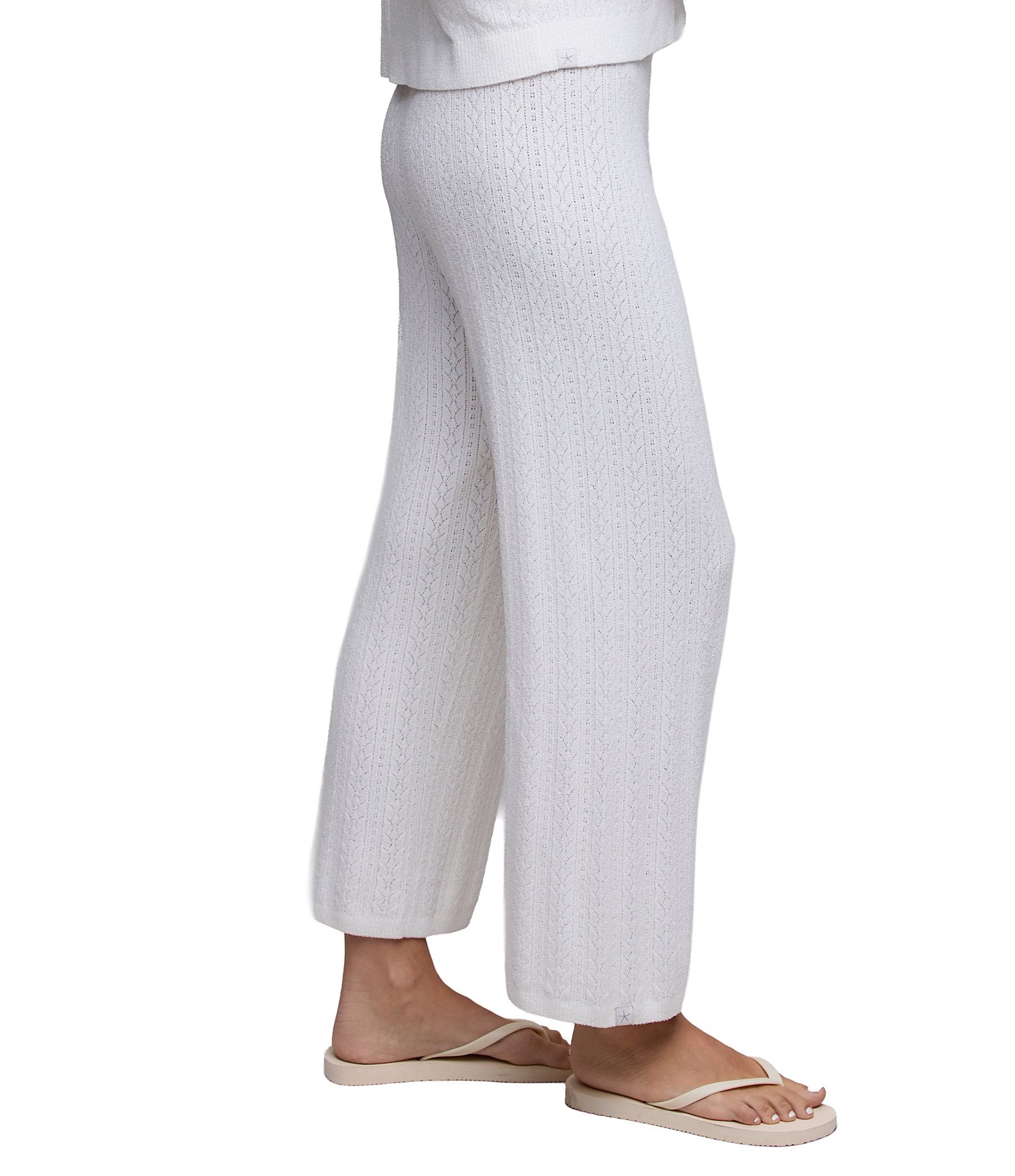 CozyChic Ultra Lite® Pointelle Coordinating Crop Pants
