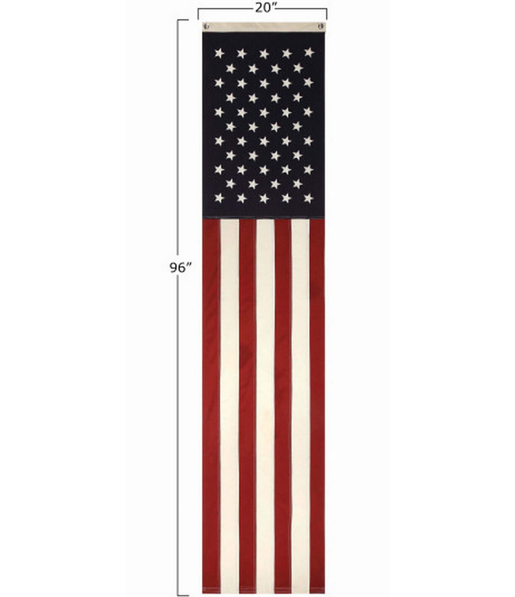 Creative Co Op Vertical Flag Wall Decor