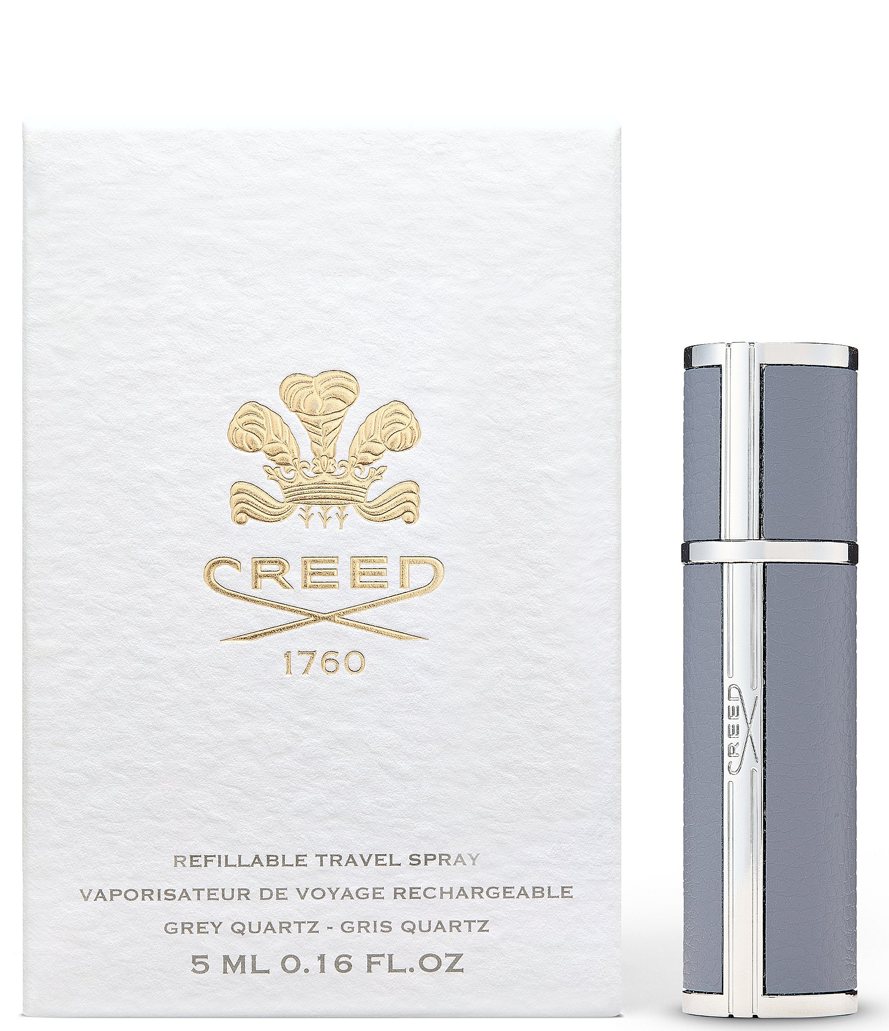 CREED Limited Edition Grey Quartz Refillable Travel Fragrance Atomizer