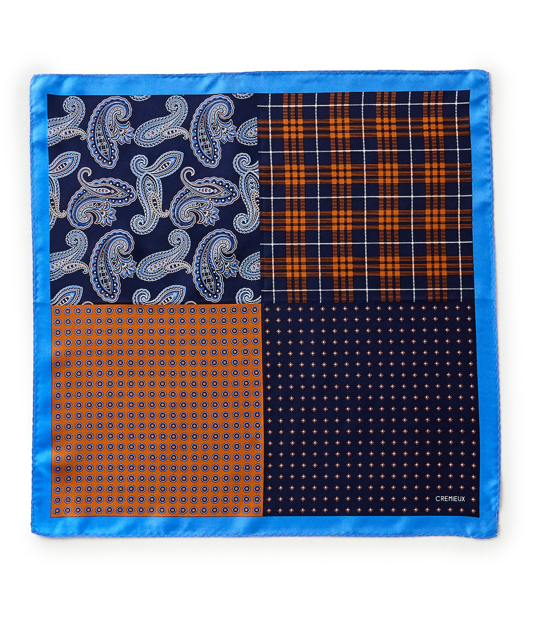 Cremieux 4-Square Woven Silk Pocket Square | Dillard's