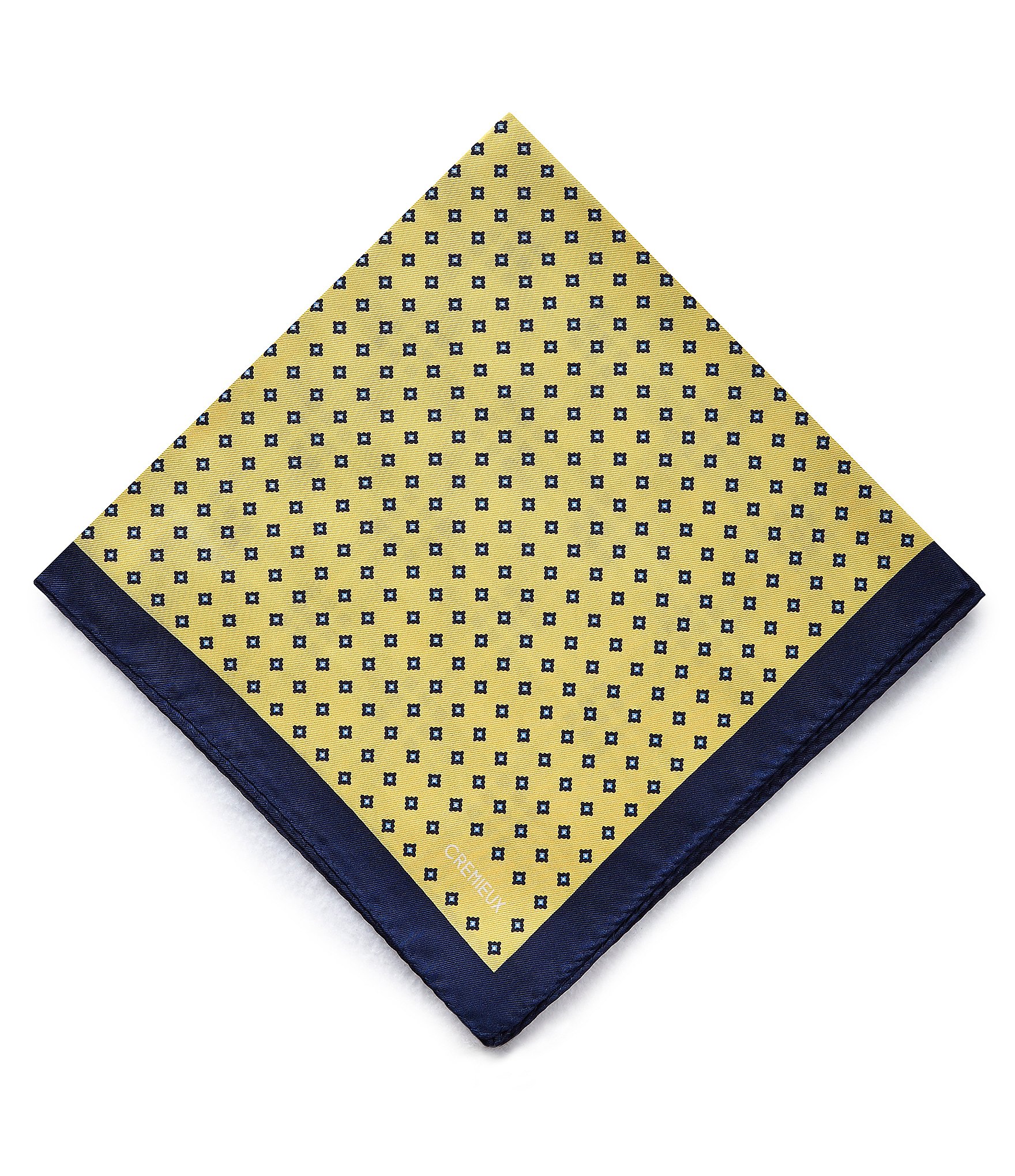 Cremieux 4-Square Woven Silk Pocket Square