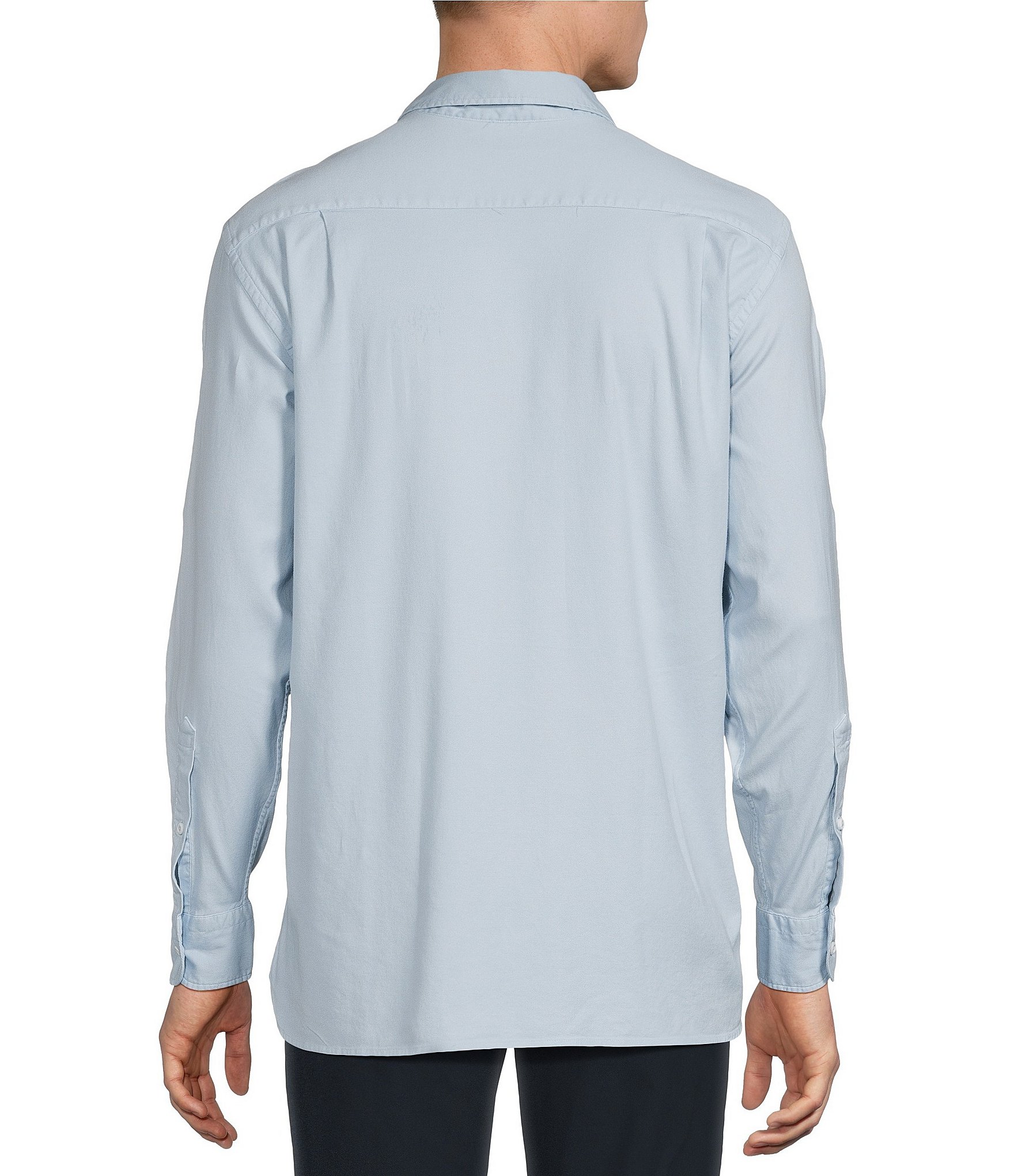 Cremieux Big & Tall Blue Label Solid Oxford Woven Shirt