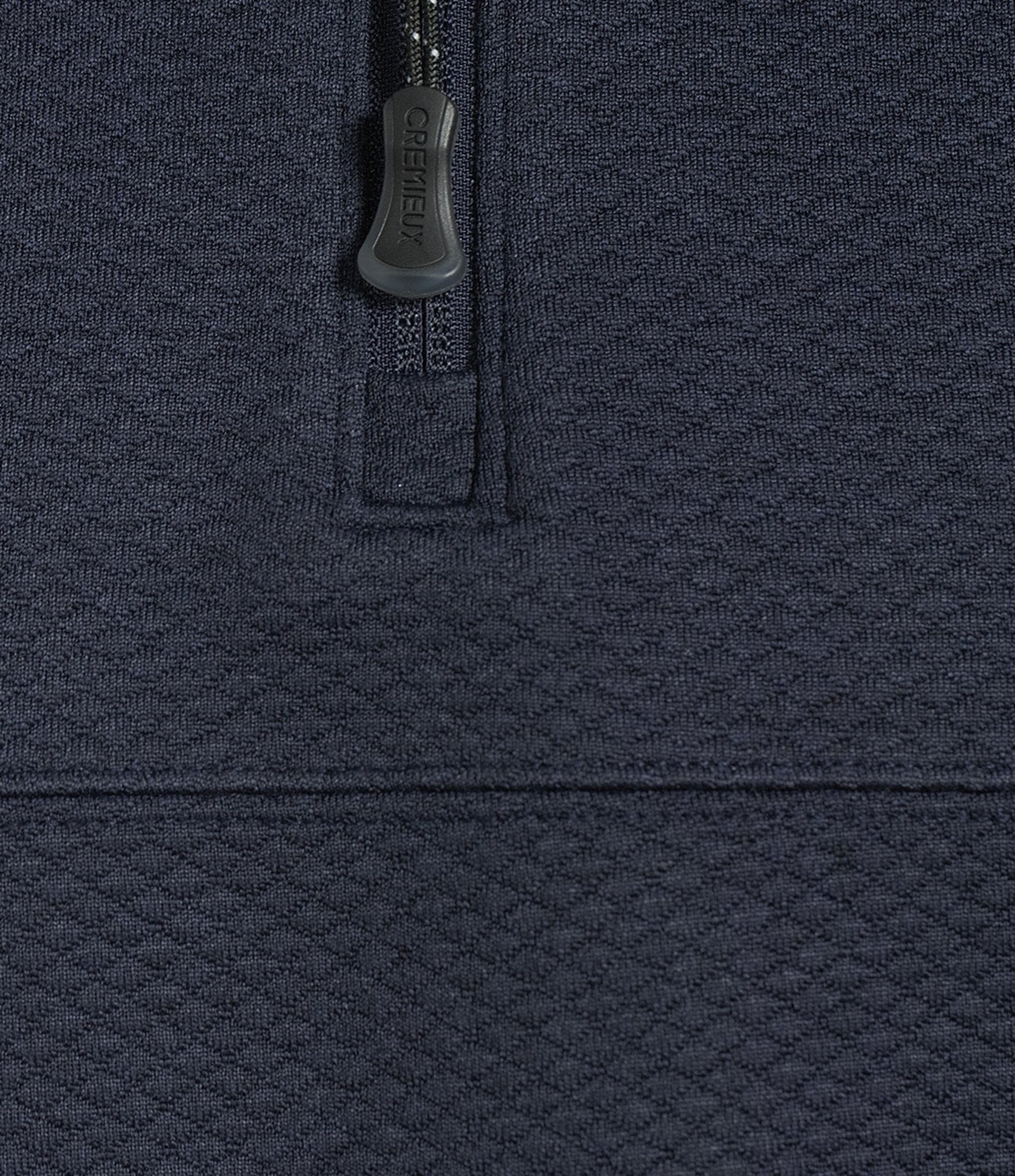 Cremieux Big & Tall Blue Label Textured Quarter Zip Pullover