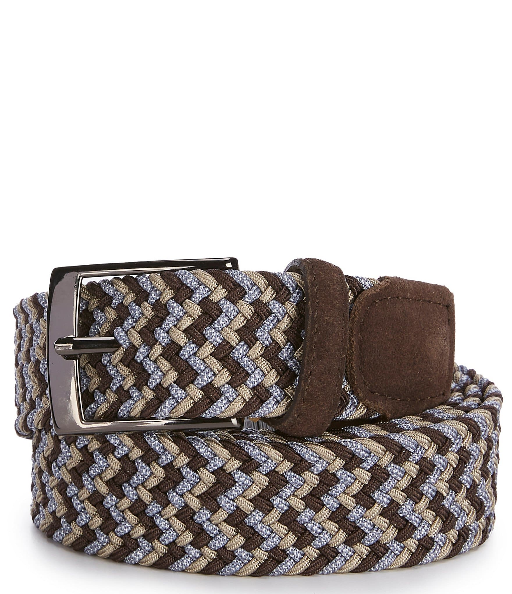 Cremieux Big & Tall Multi Braided Stretch Elastic Belt