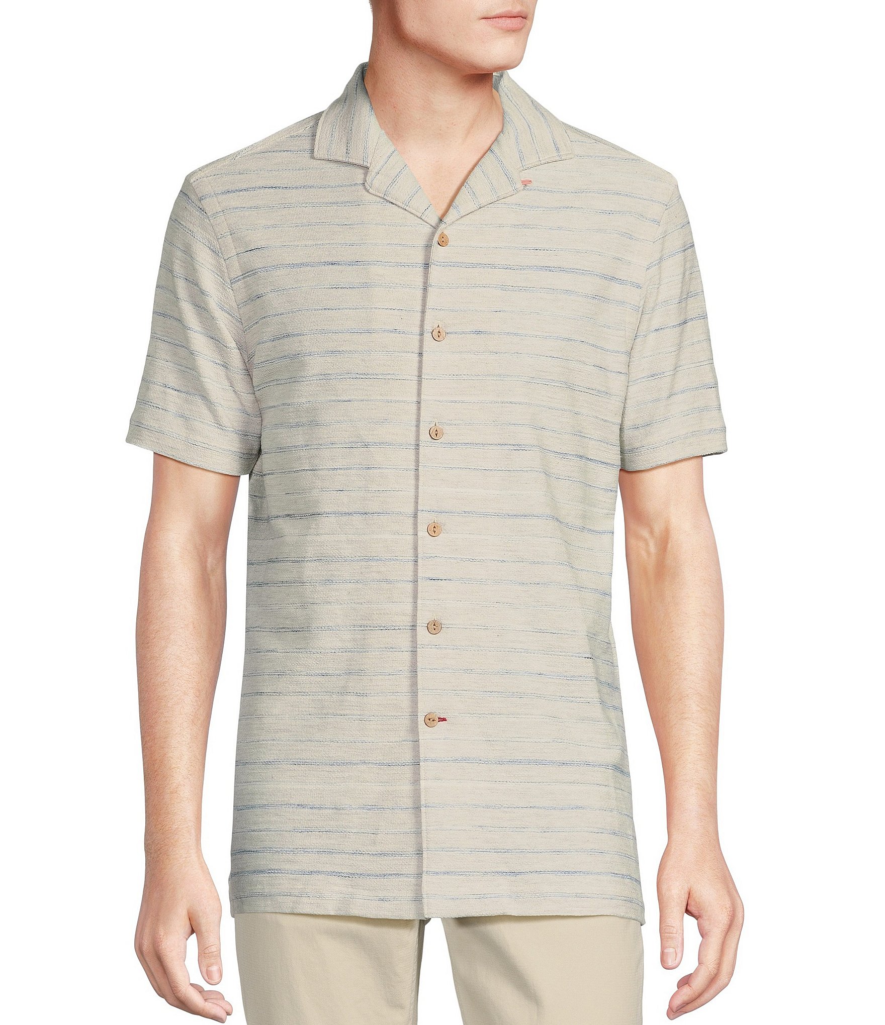 Cremieux Blue Label Camargue Collection Slub French Terry Short Sleeve ...