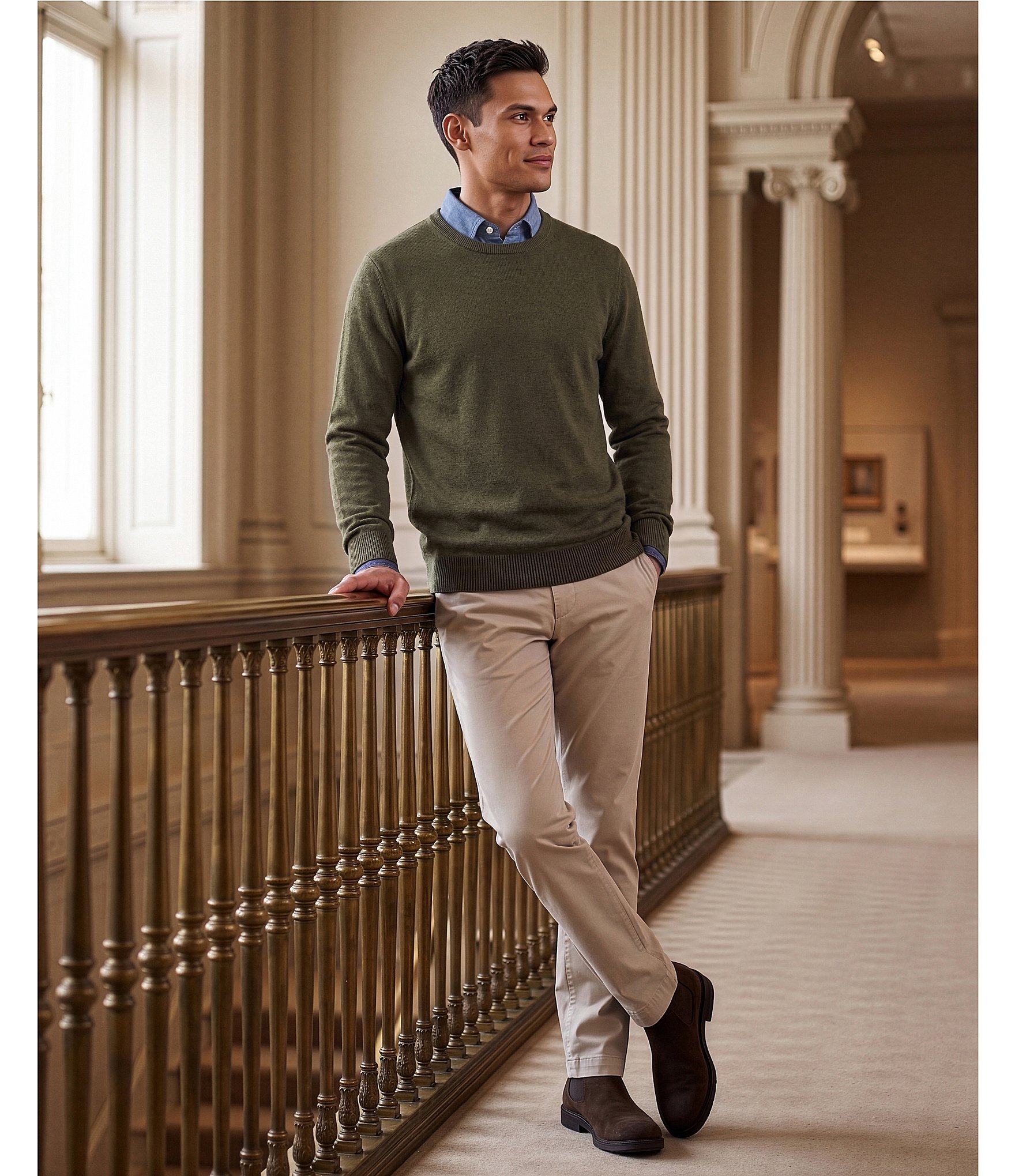 Cremieux Blue Label Flat Front CMX Featherweight Pants