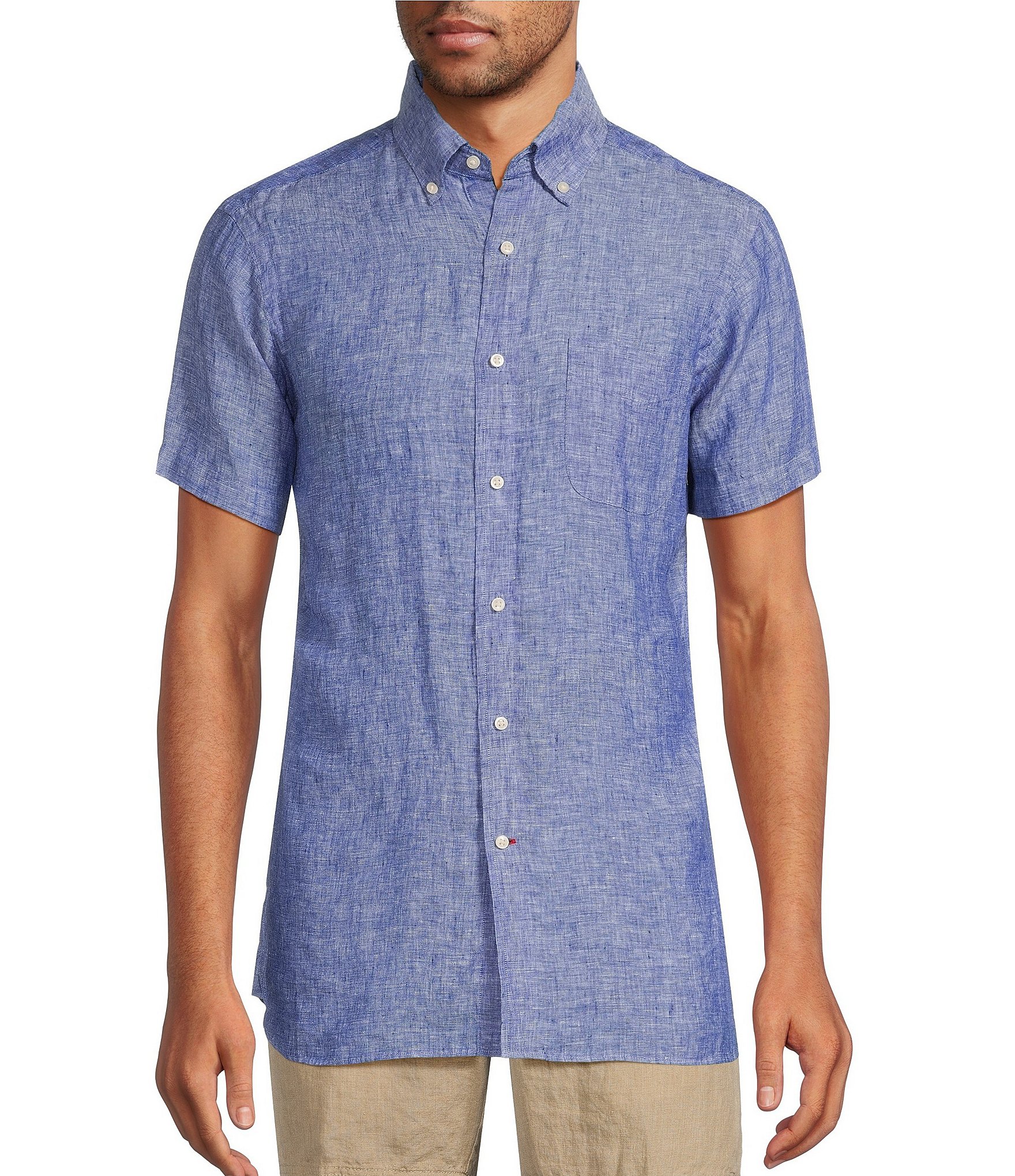 Cremieux Blue Label United In Cremieux Collection Bandana Patchwork Short  Sleeve Woven Camp Shirt