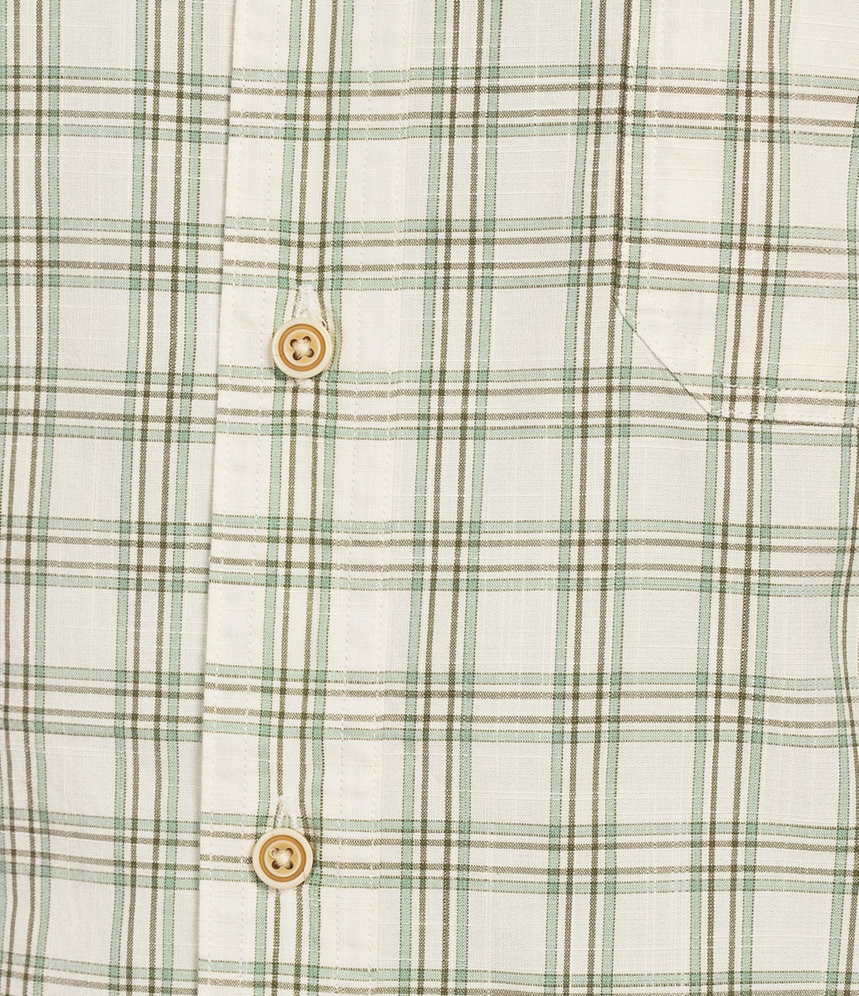 Cremieux Blue Label Grid Plaid Short Sleeve Woven Shirt