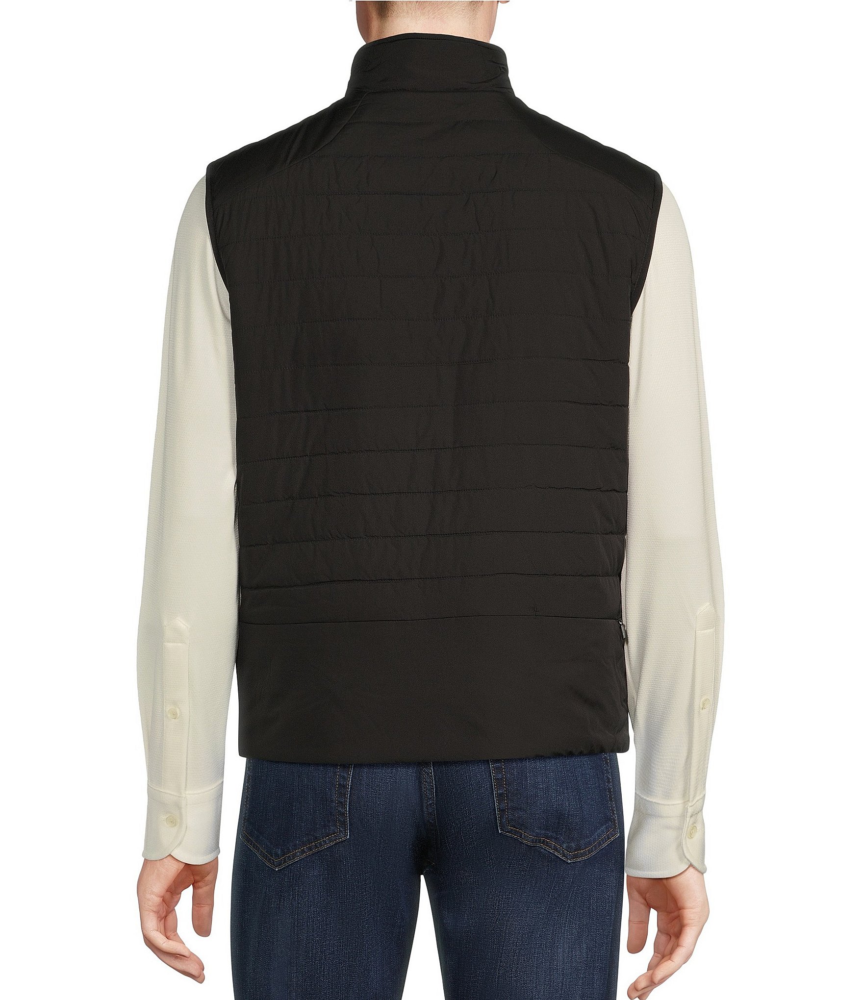 Cremieux Blue Label Hybrid Nylon-Knit Reversible Vest