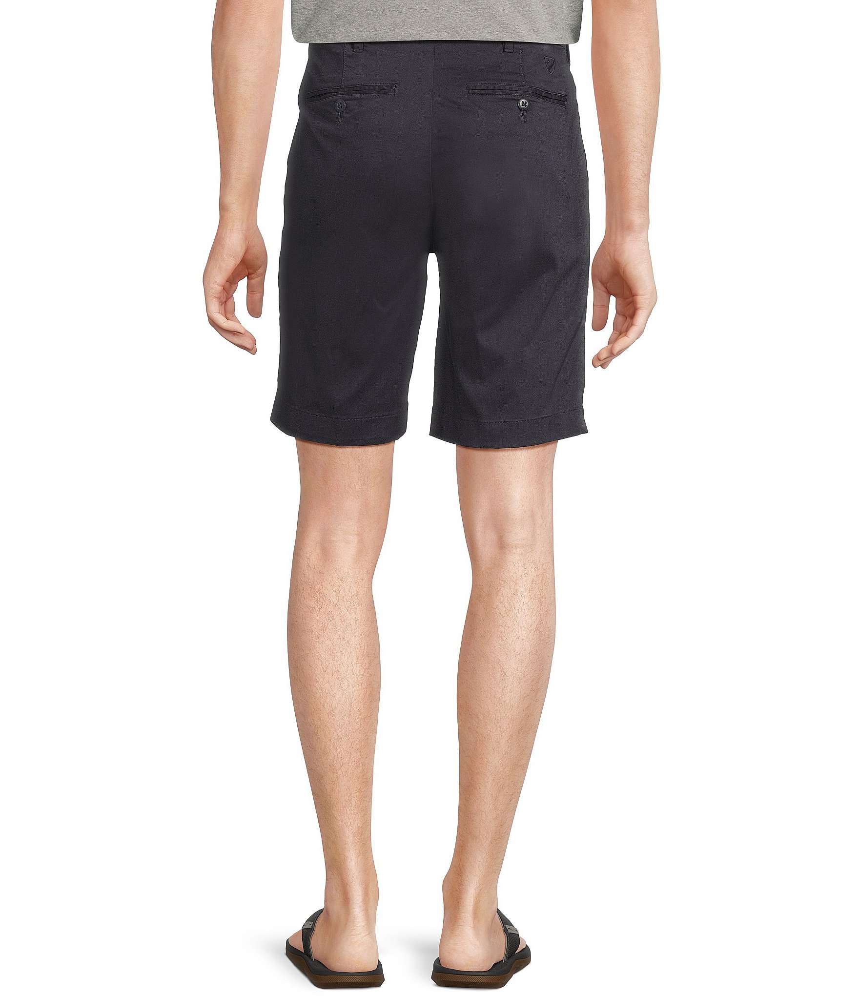 Cremieux Blue Label Madison Classic Fit Garment-Dyed 9#double; Inseam Shorts