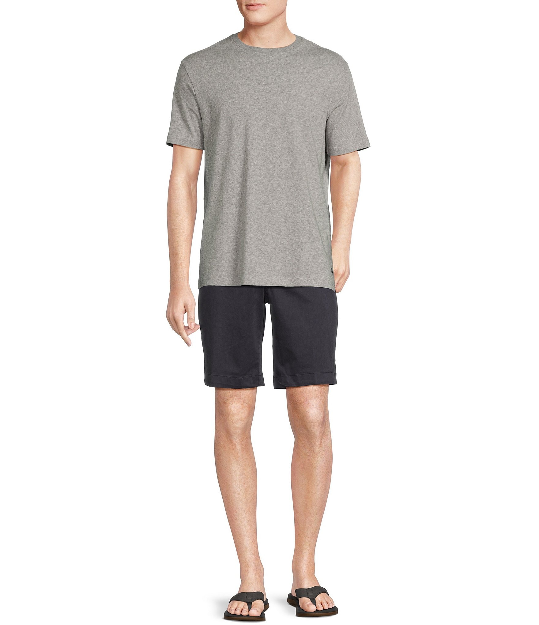 Cremieux Blue Label Madison Classic Fit Garment-Dyed 9#double; Inseam Shorts