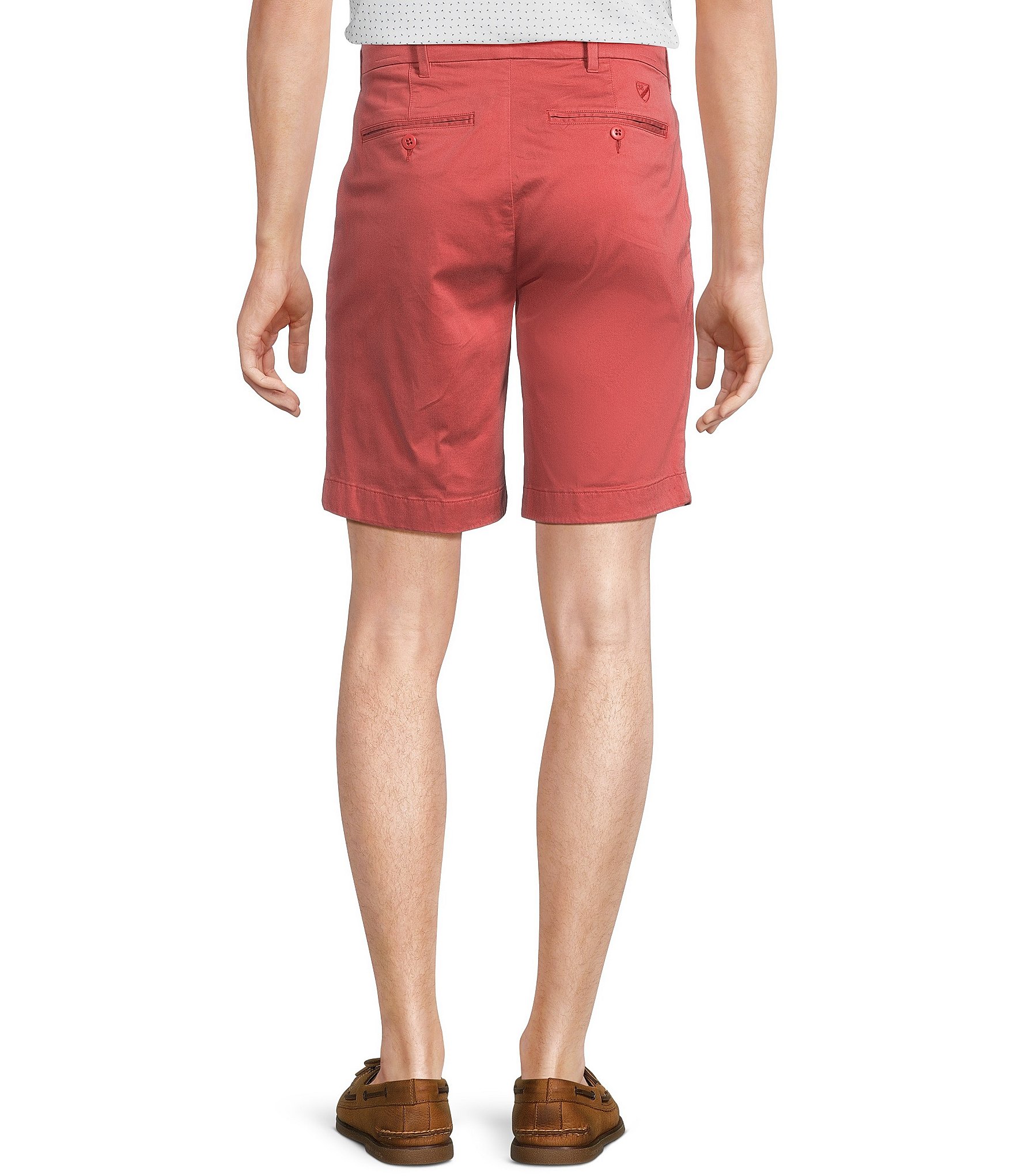 Cremieux Blue Label Madison Classic Fit Garment-Dyed 9#double; Inseam Shorts