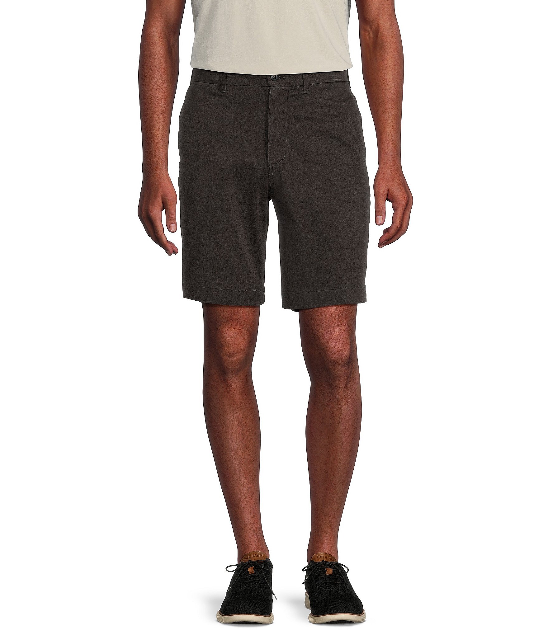 Cremieux Blue Label Madison Classic Fit Garment-Dyed 9#double; Inseam Shorts