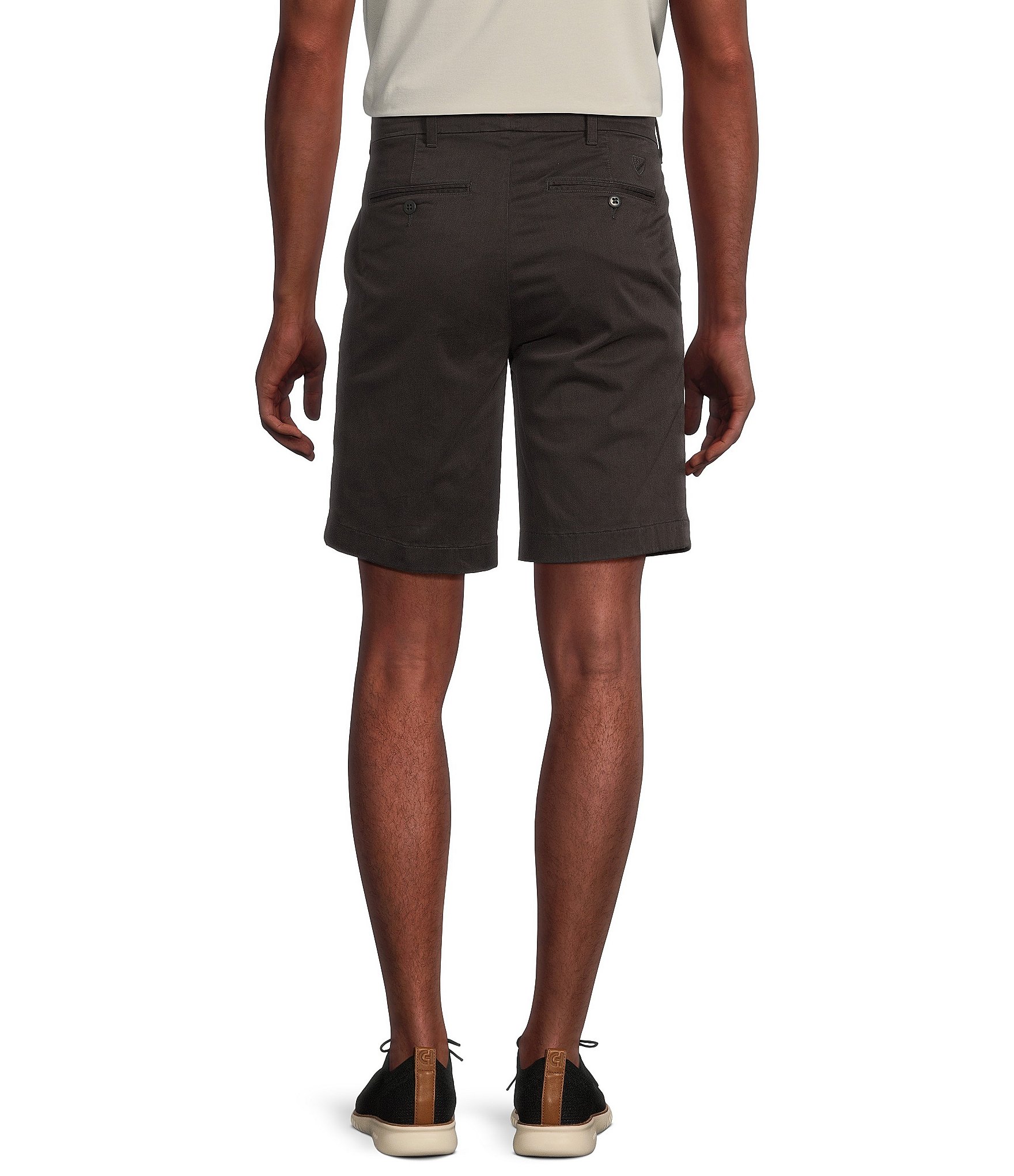 Cremieux Blue Label Madison Classic Fit Garment-Dyed 9#double; Inseam Shorts