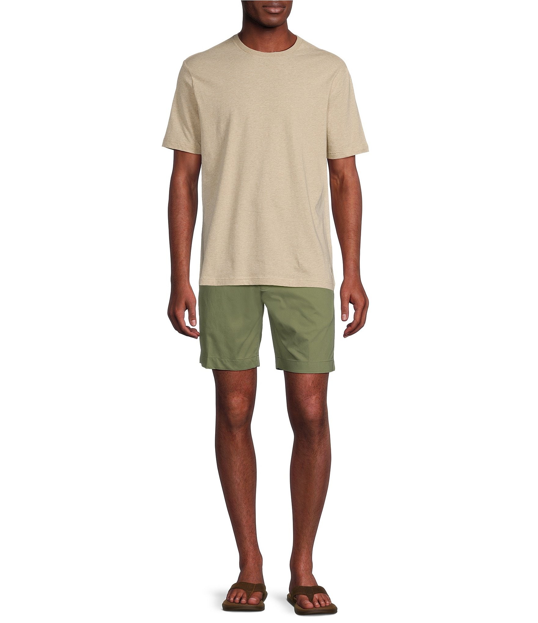 Cremieux Blue Label Madison Classic Summer Weight Comfort Stretch 8#double; Inseam Shorts