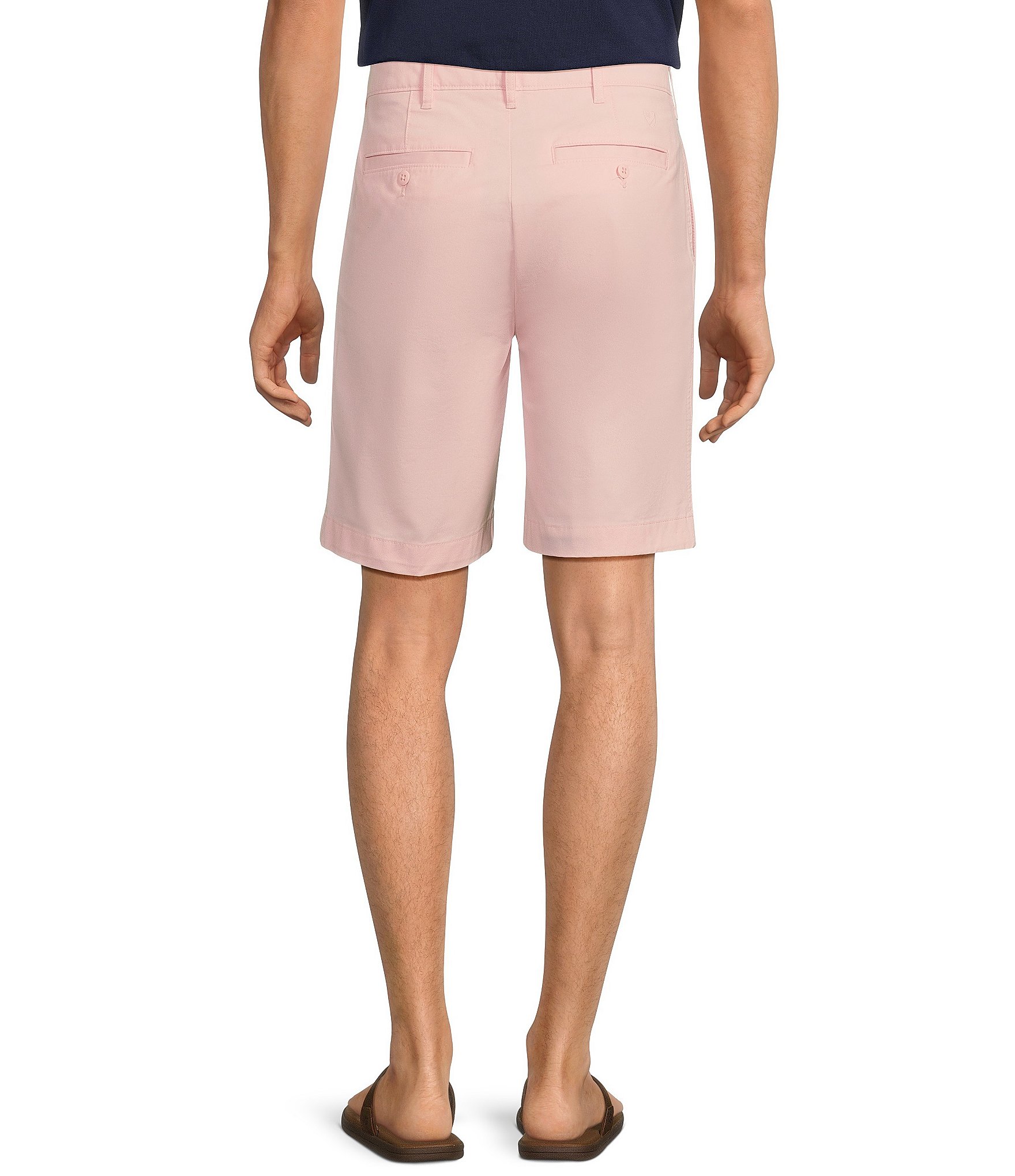 Cremieux Blue Label Madison Flat Front Comfort Stretch 9#double; Inseam Shorts