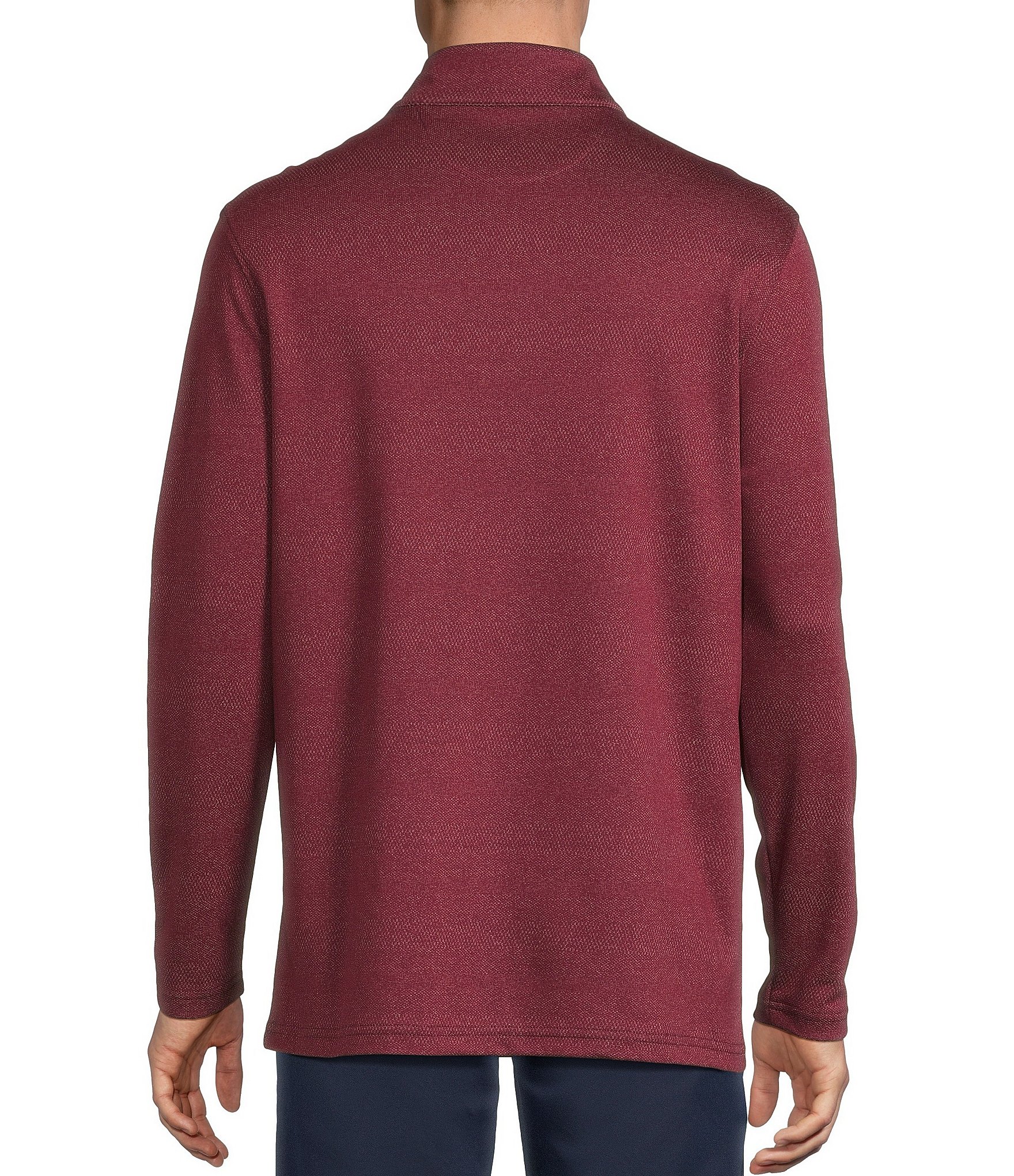 Cremieux Blue Label Performance Jacquard Quarter-Zip Pullover