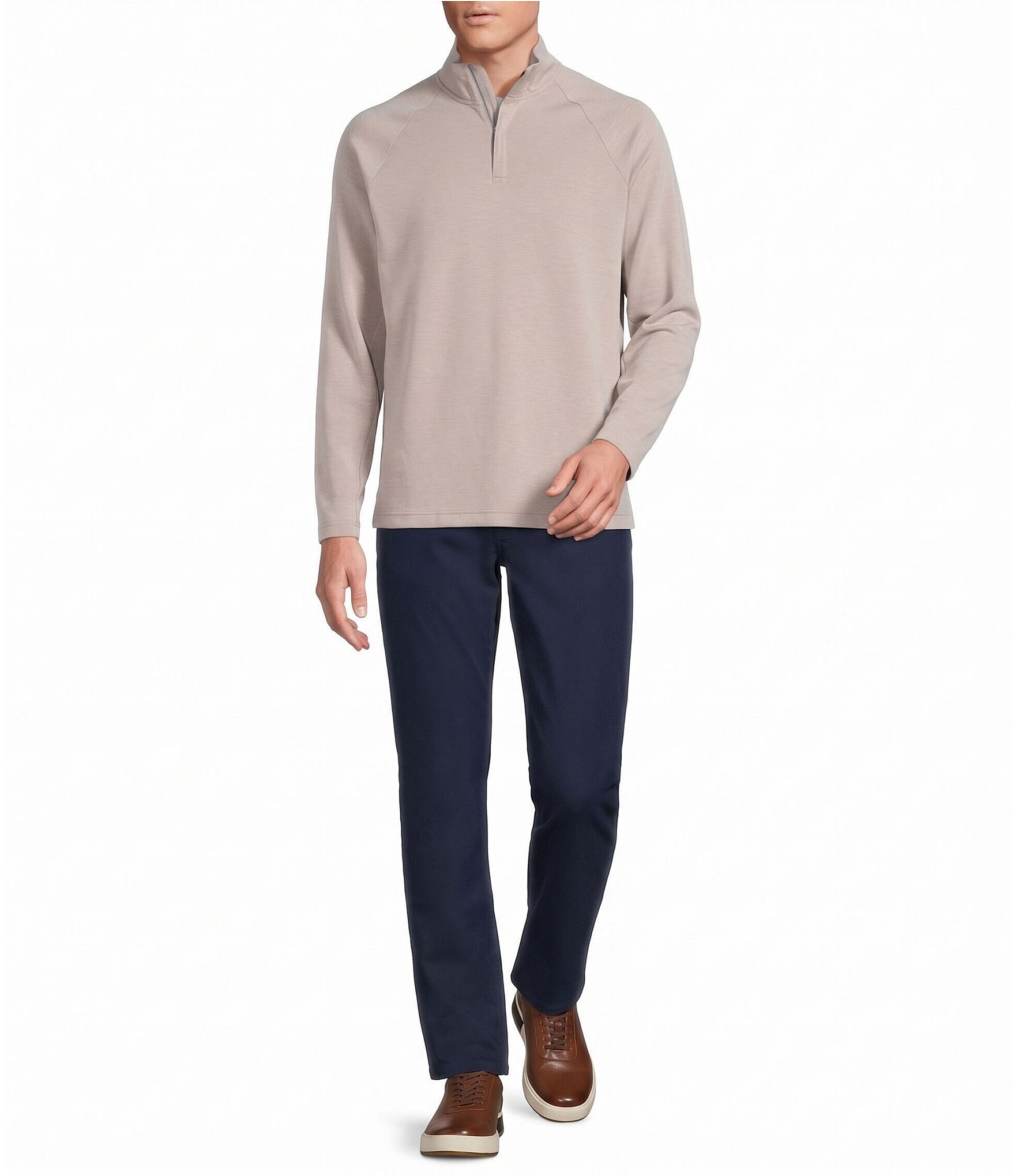 Cremieux Blue Label Performance Raglan Quarter Zip