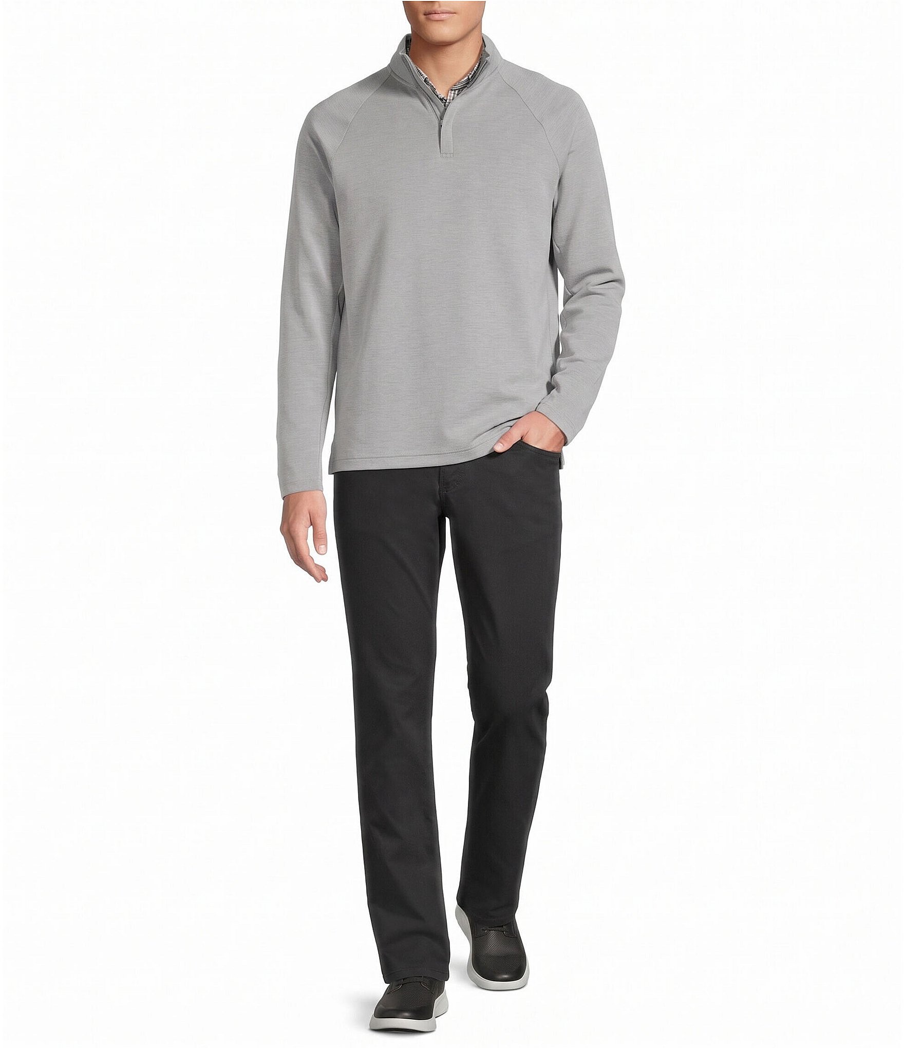 Cremieux Blue Label Performance Raglan Quarter Zip