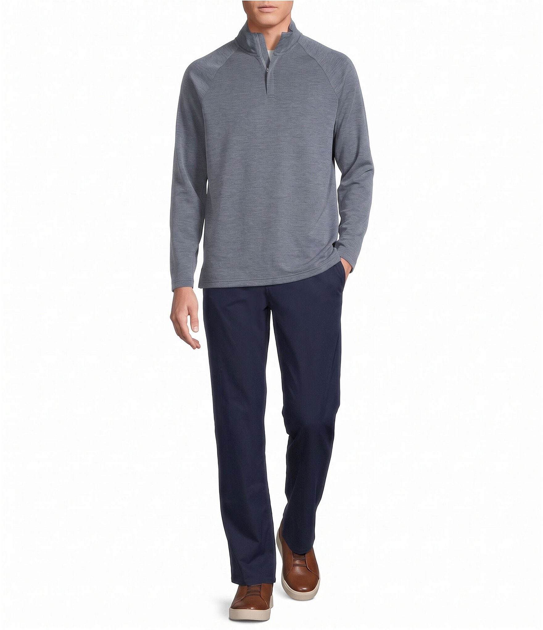 Cremieux Blue Label Performance Raglan Quarter Zip