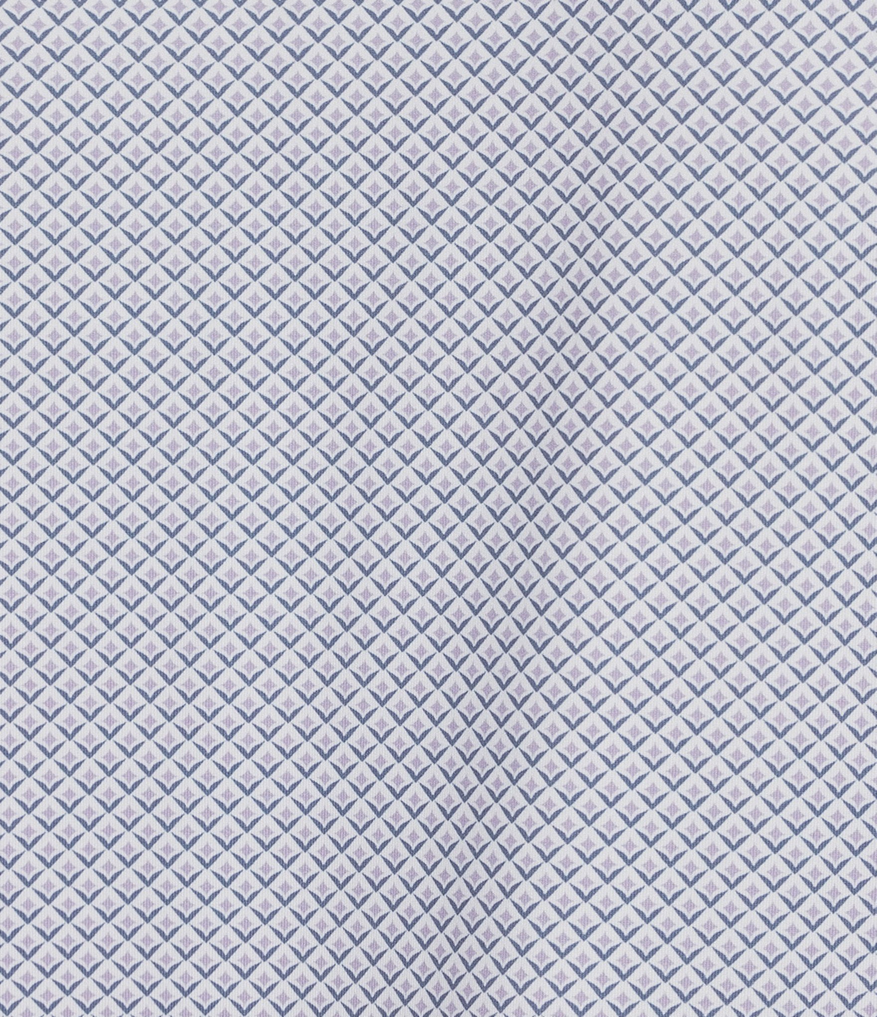 Cremieux Blue Label Performance Short Sleeve Hidden Button Down Interlaying Diamond Geometric Knit Shirt