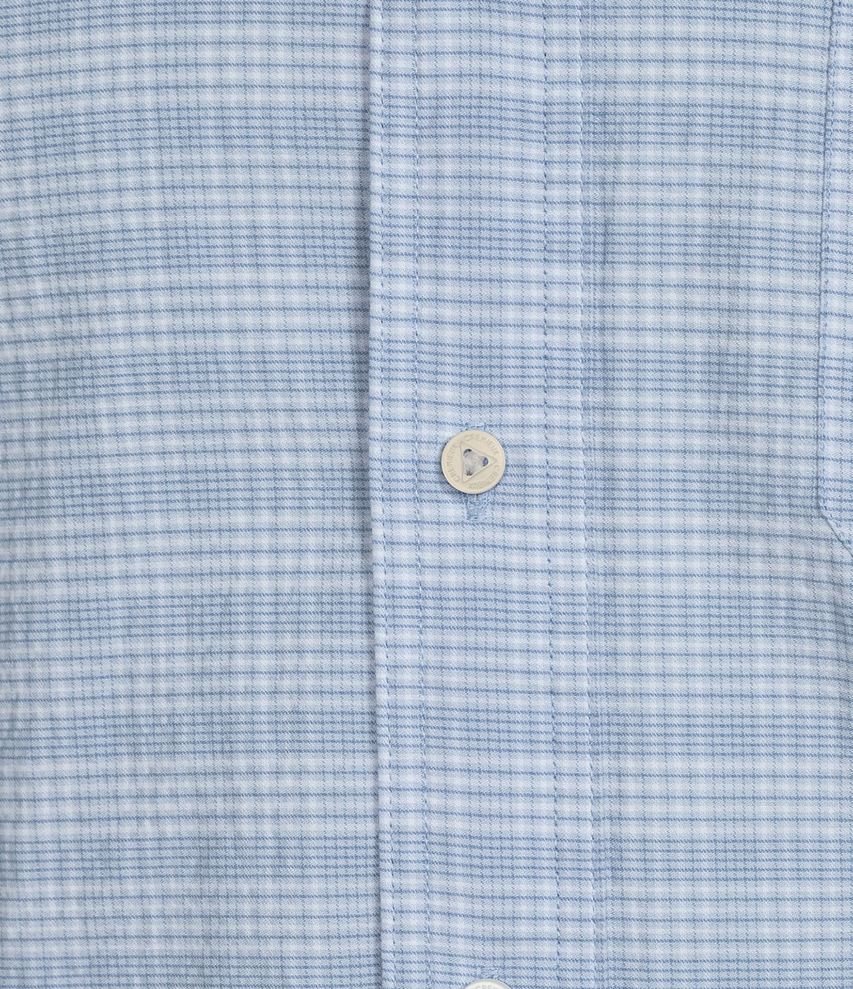 Cremieux Blue Label Performance Stretch Plaid Seersucker Short Sleeve Woven Shirt