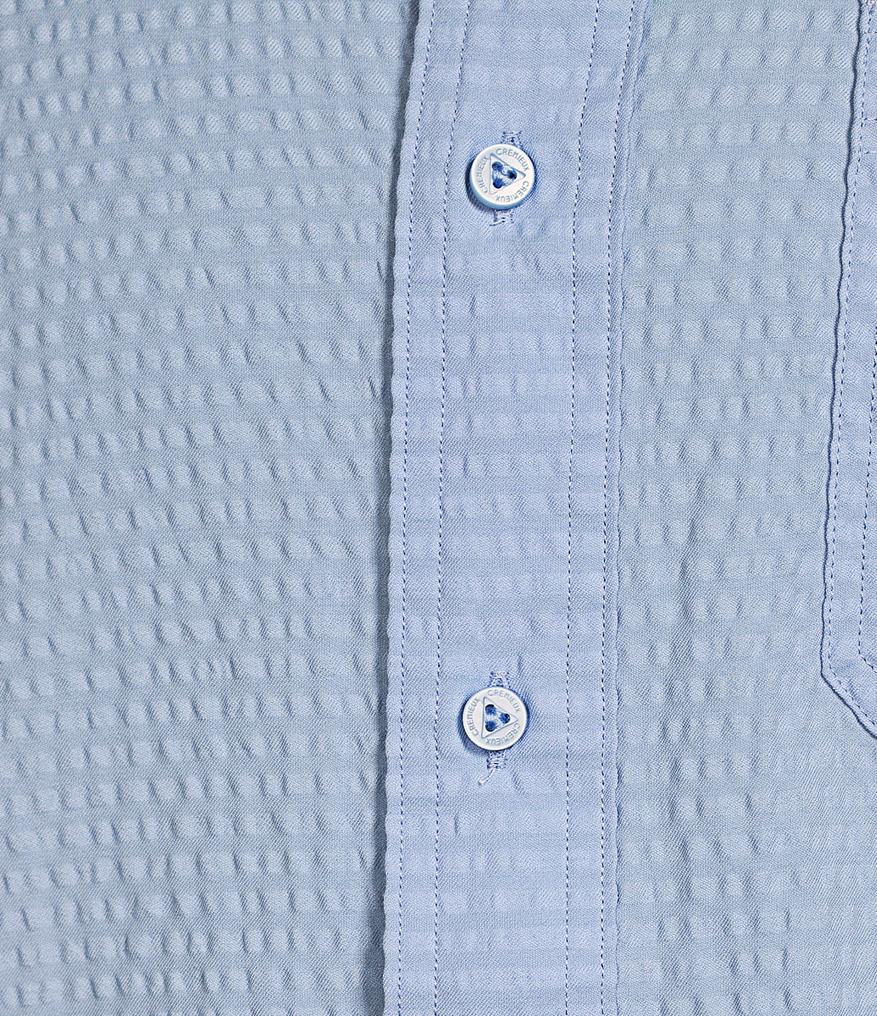 Cremieux Blue Label Performance Stretch Seersucker Short Sleeve Woven Shirt