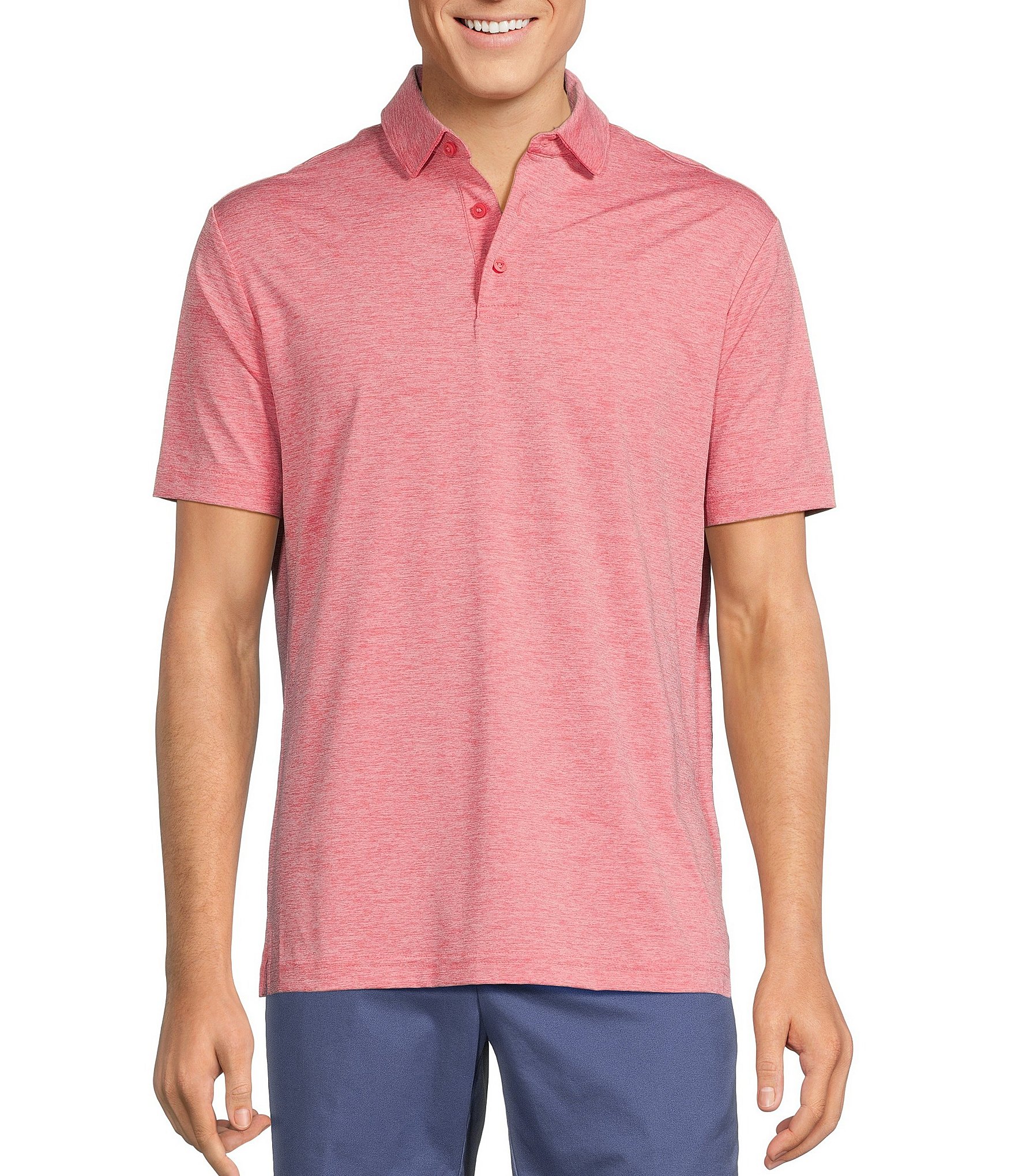 Cremieux Blue Label Performance Stretch Short Sleeve Polo Shirt | Dillard's