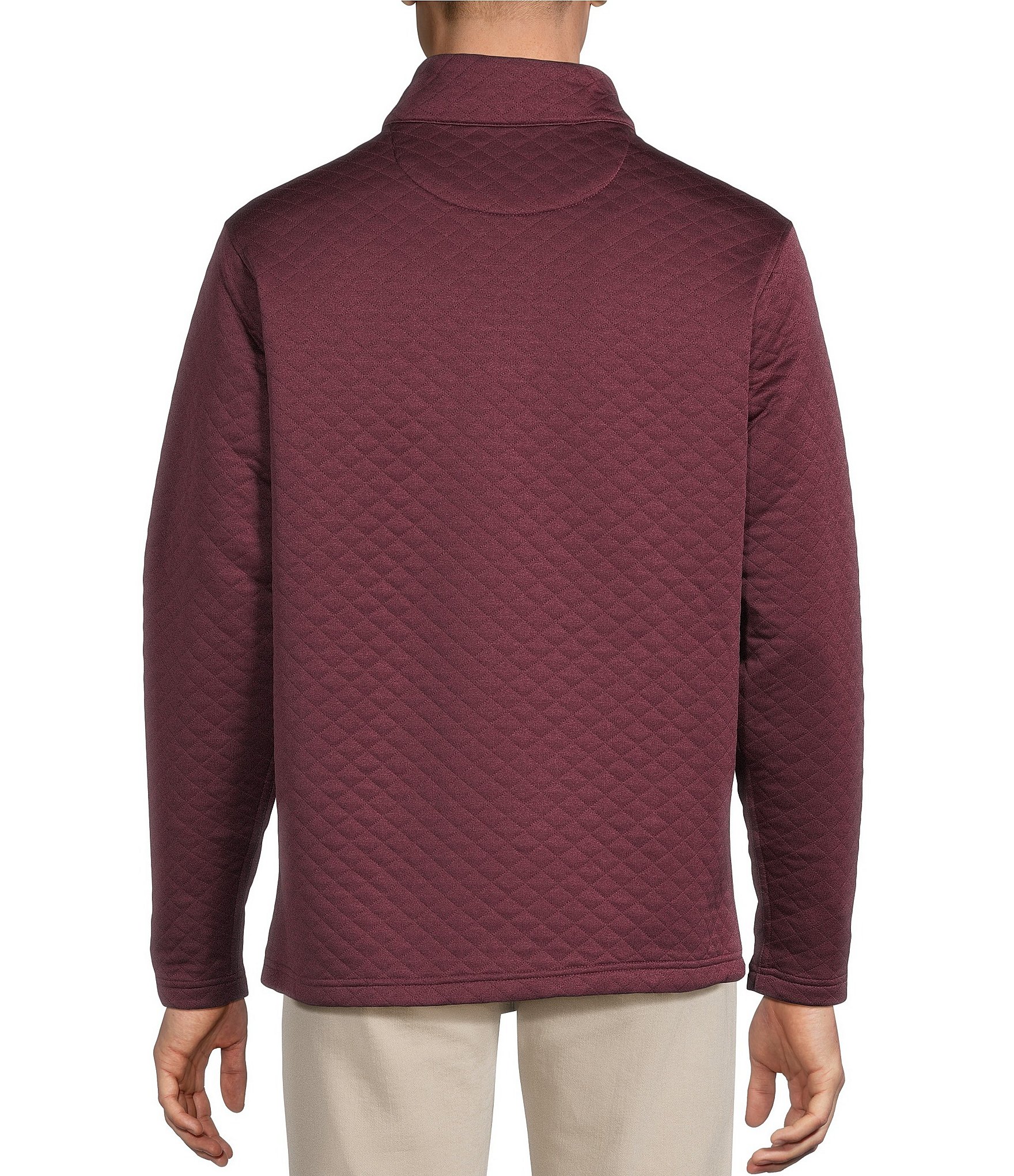 Cremieux Blue Label Quilted Quarter-Zip Pullover