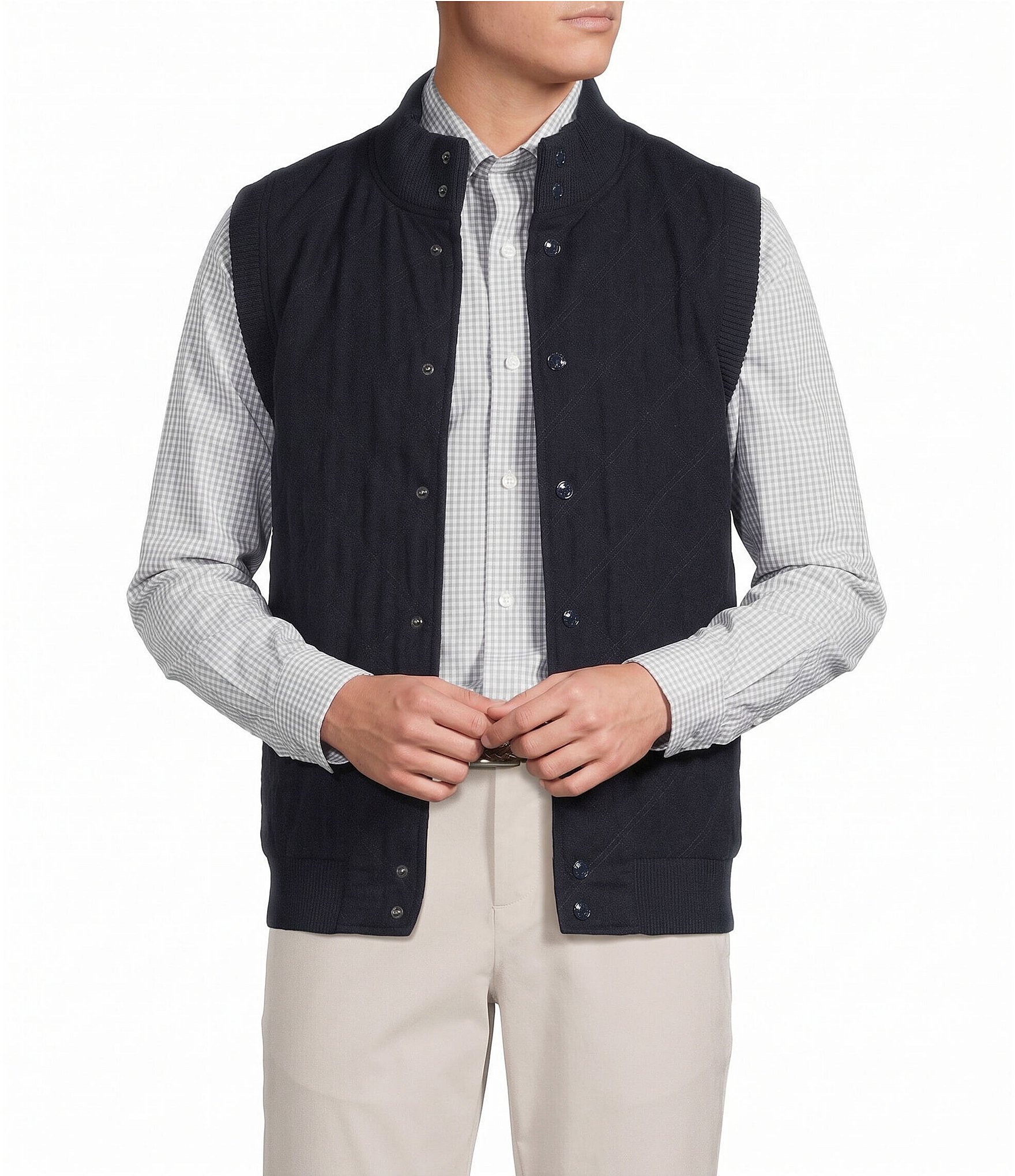 Cremieux Blue Label Quilted Vest
