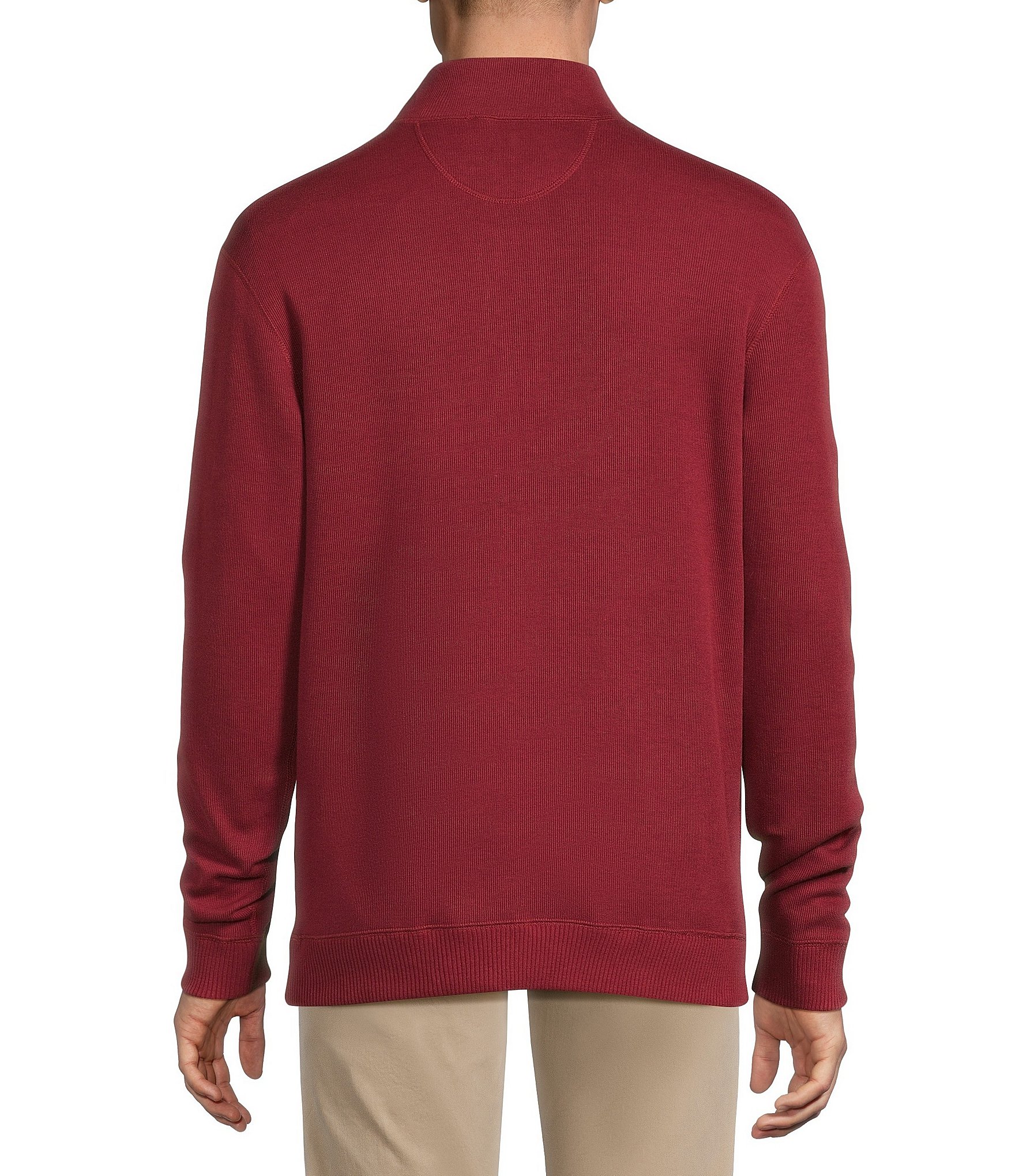 Cremieux Blue Label Reversible Quarter-Zip Pullover