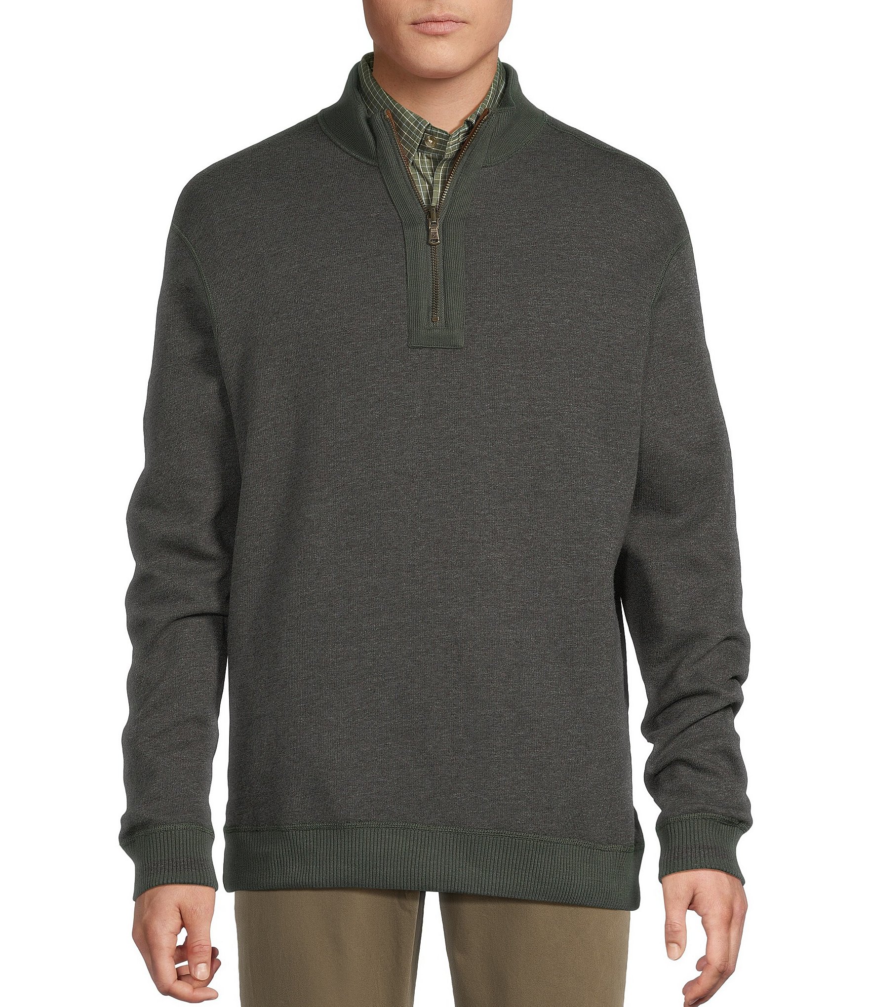 Cremieux Blue Label Reversible Quarter-Zip Pullover