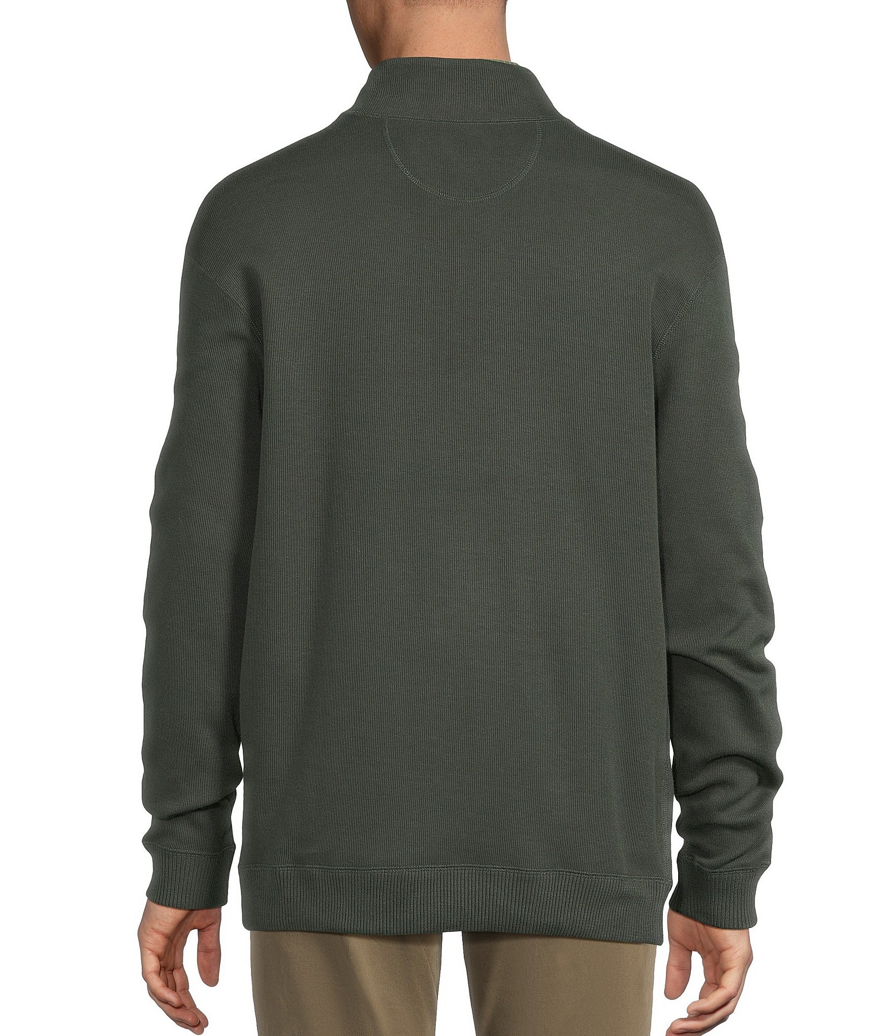 Cremieux Blue Label Reversible Quarter-Zip Pullover